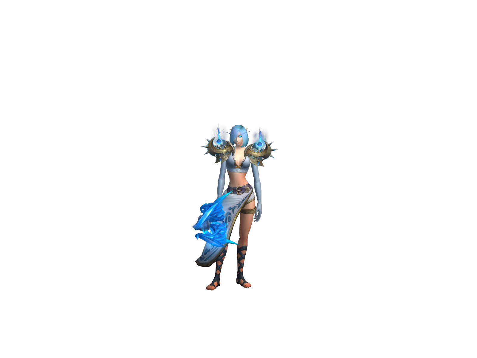 Hyeri 3D character render