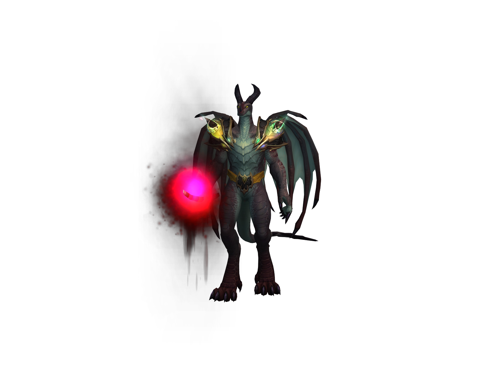 Dráchénlord 3D character render