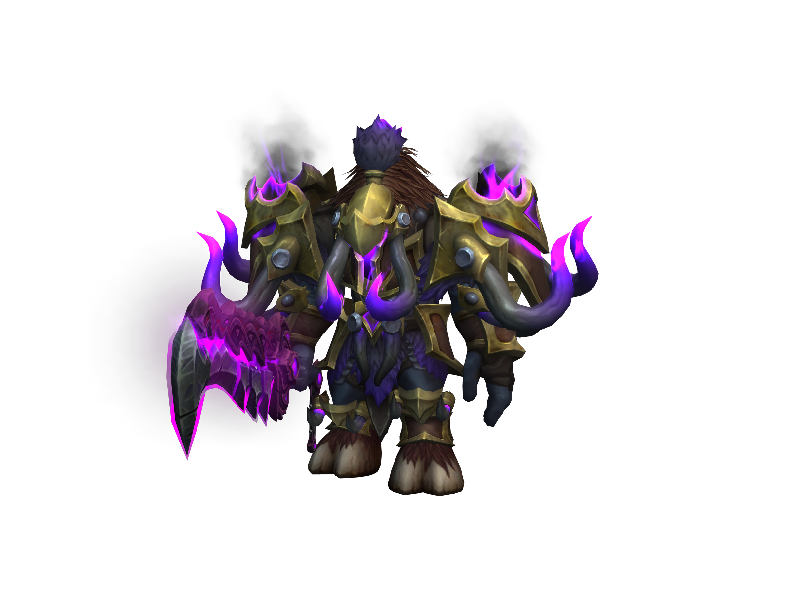 Baudas 3D character render