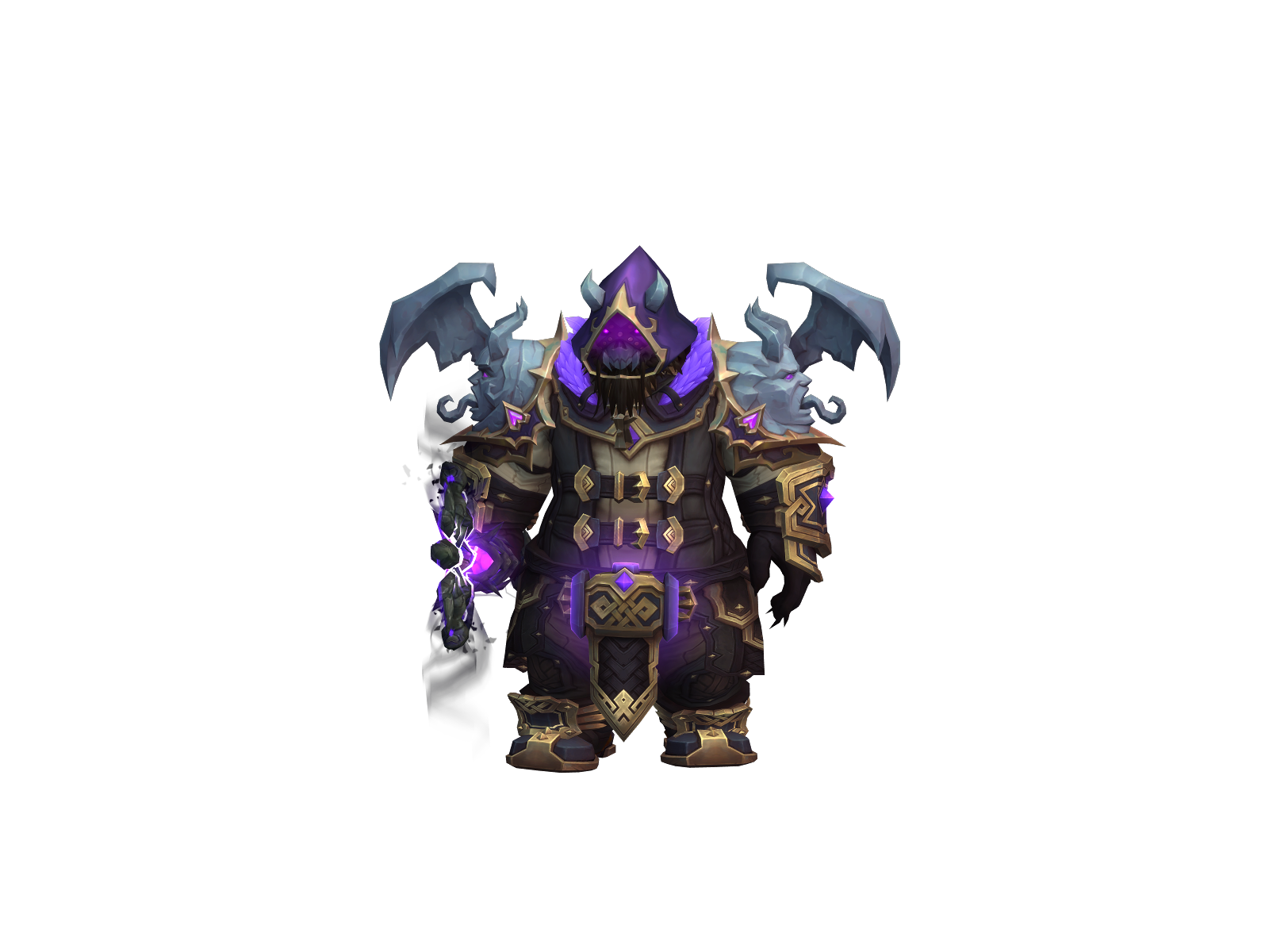 Scurscur 3D character render