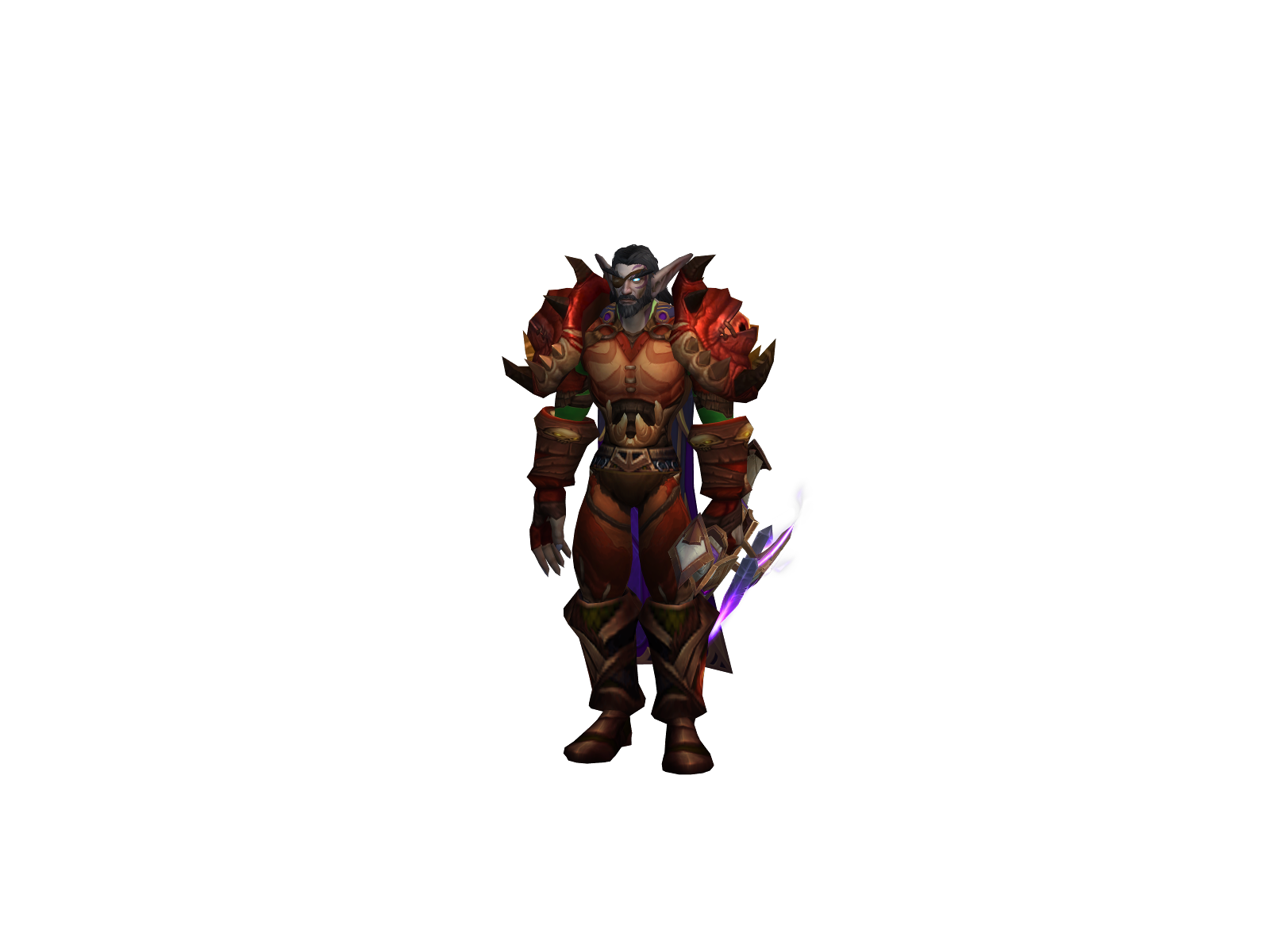 Míhàwk 3D character render