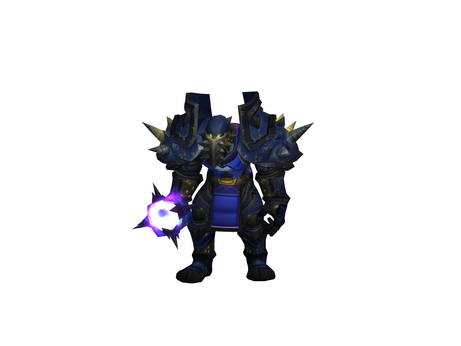 Wrecktal 3D character render