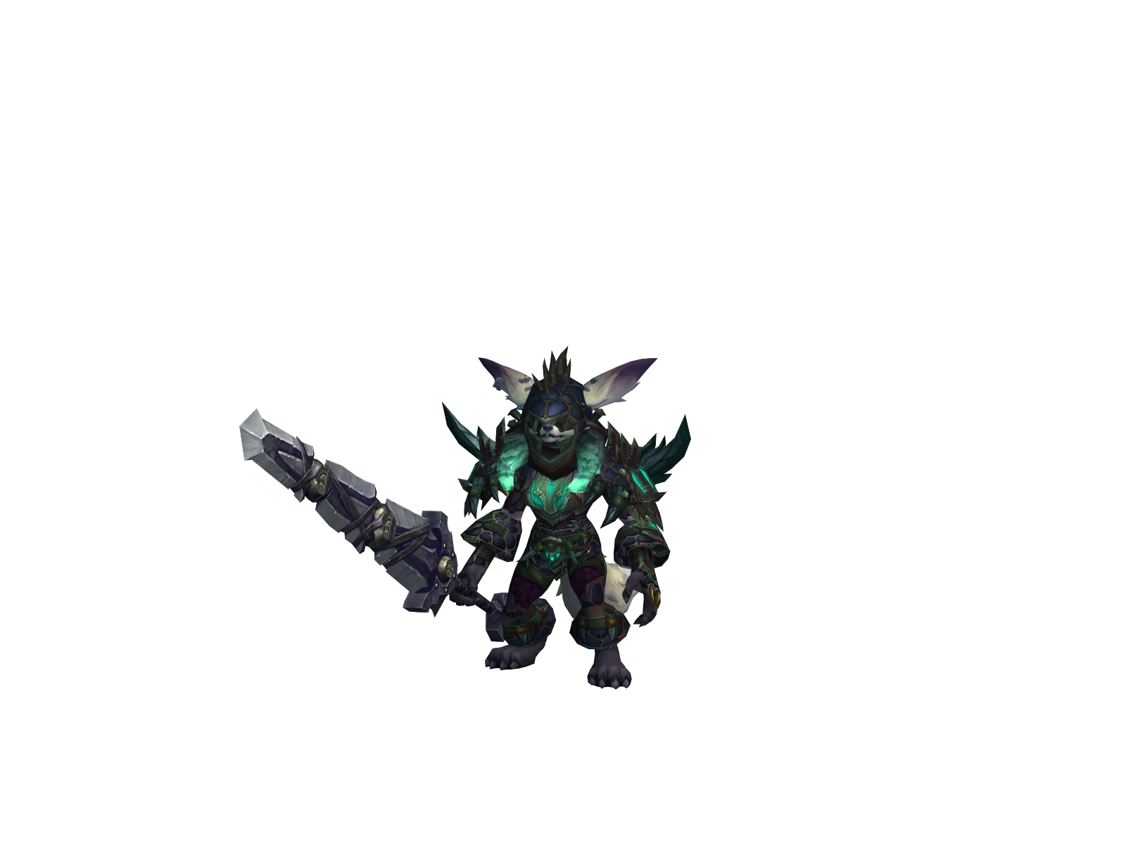 Funter 3D character render