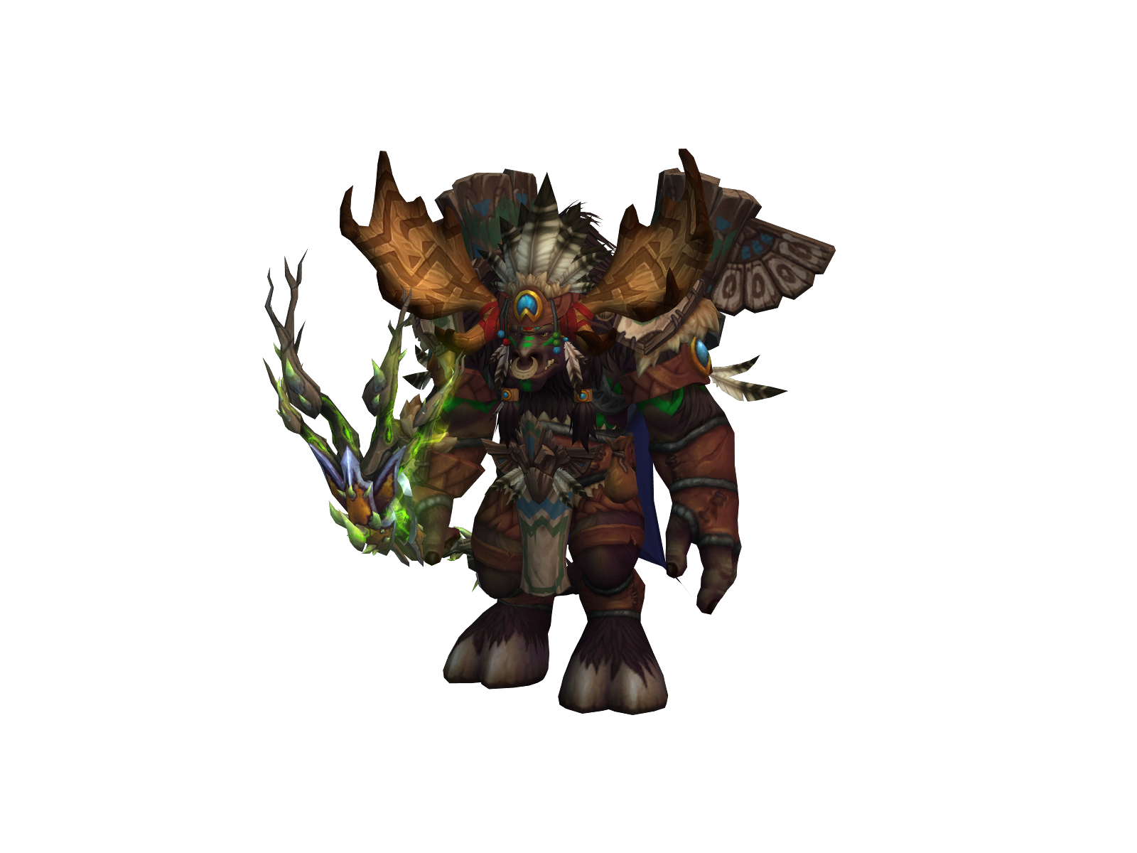 Brigga 3D character render