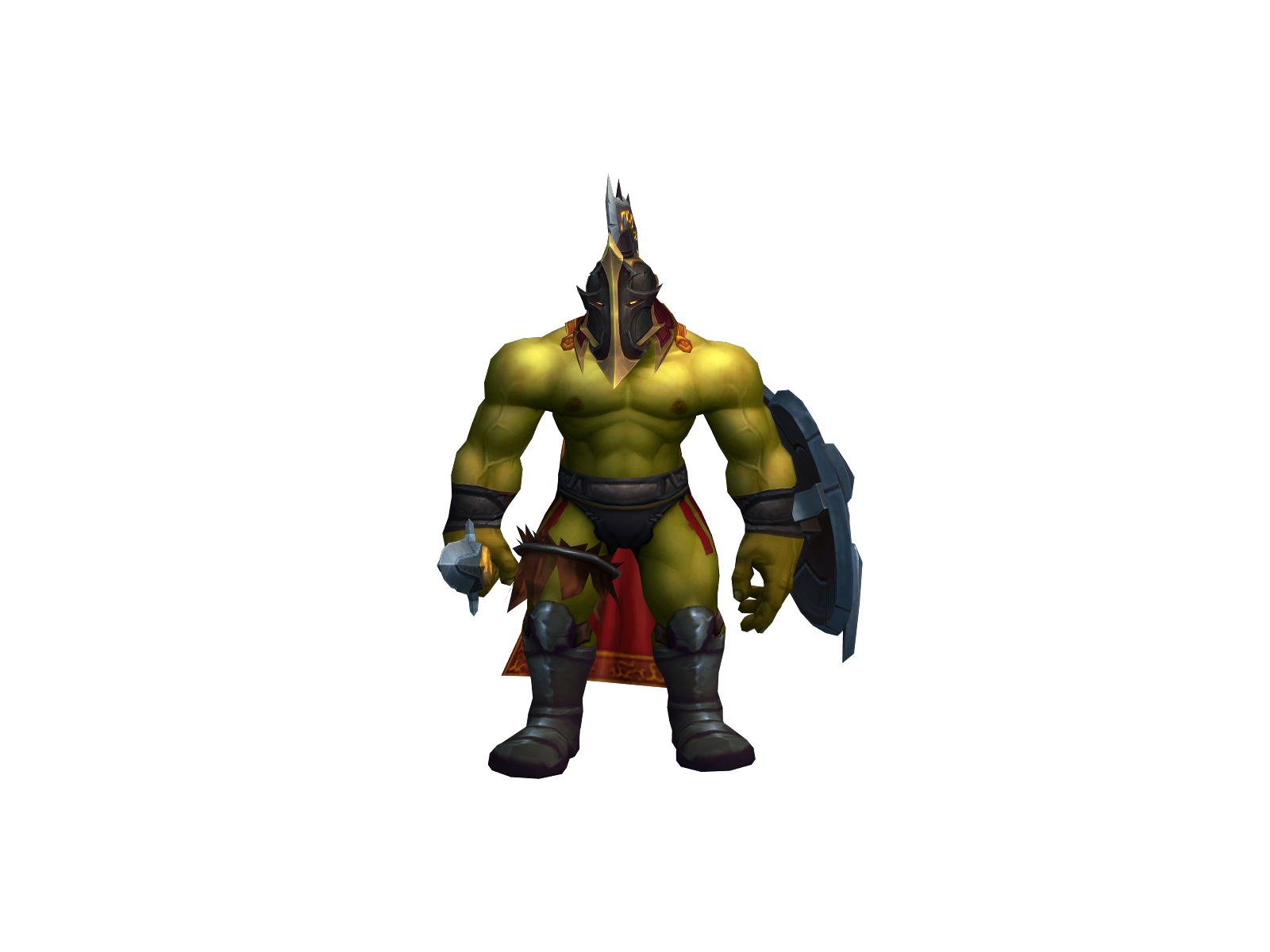 Spartan 3D character render