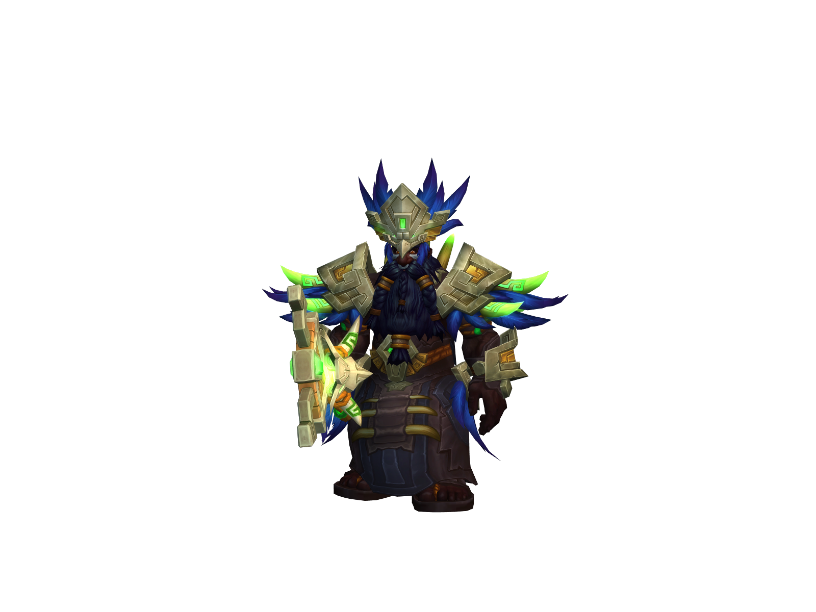 Miolok 3D character render