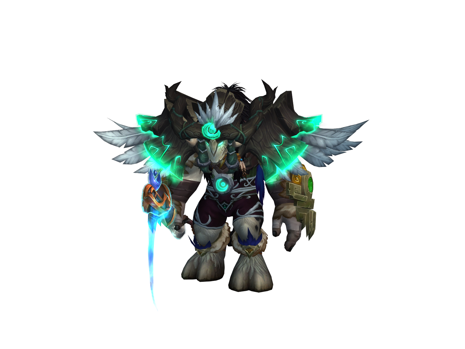 Mombster 3D character render