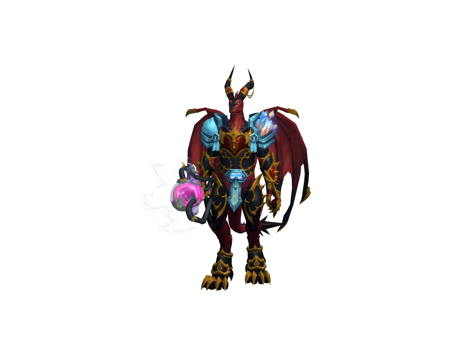 Azrayil 3D character render