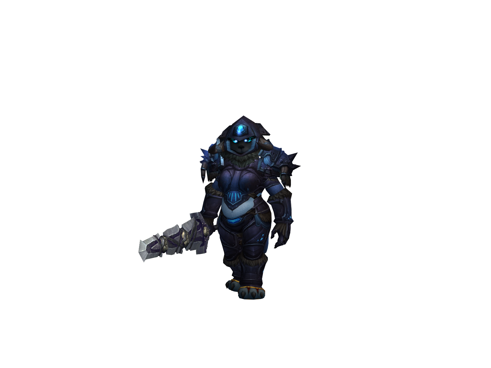 Razerpanda 3D character render