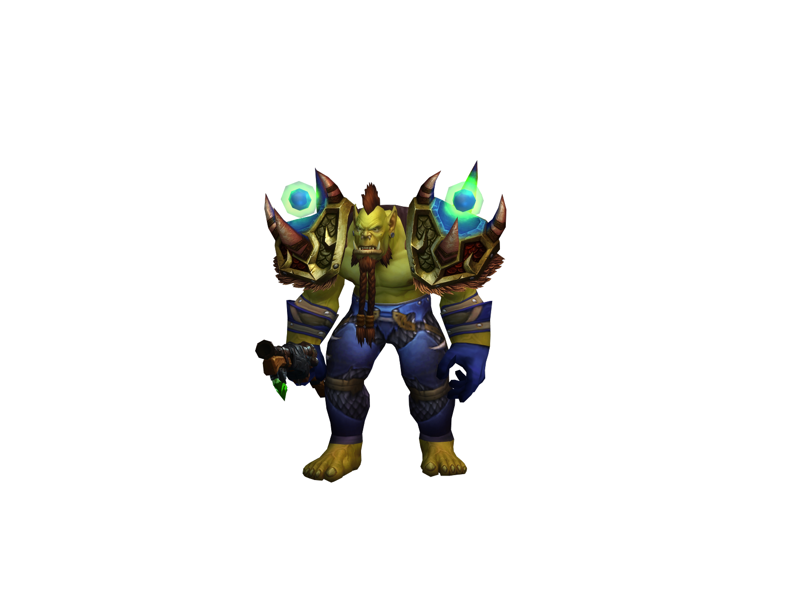 Bénjin 3D character render