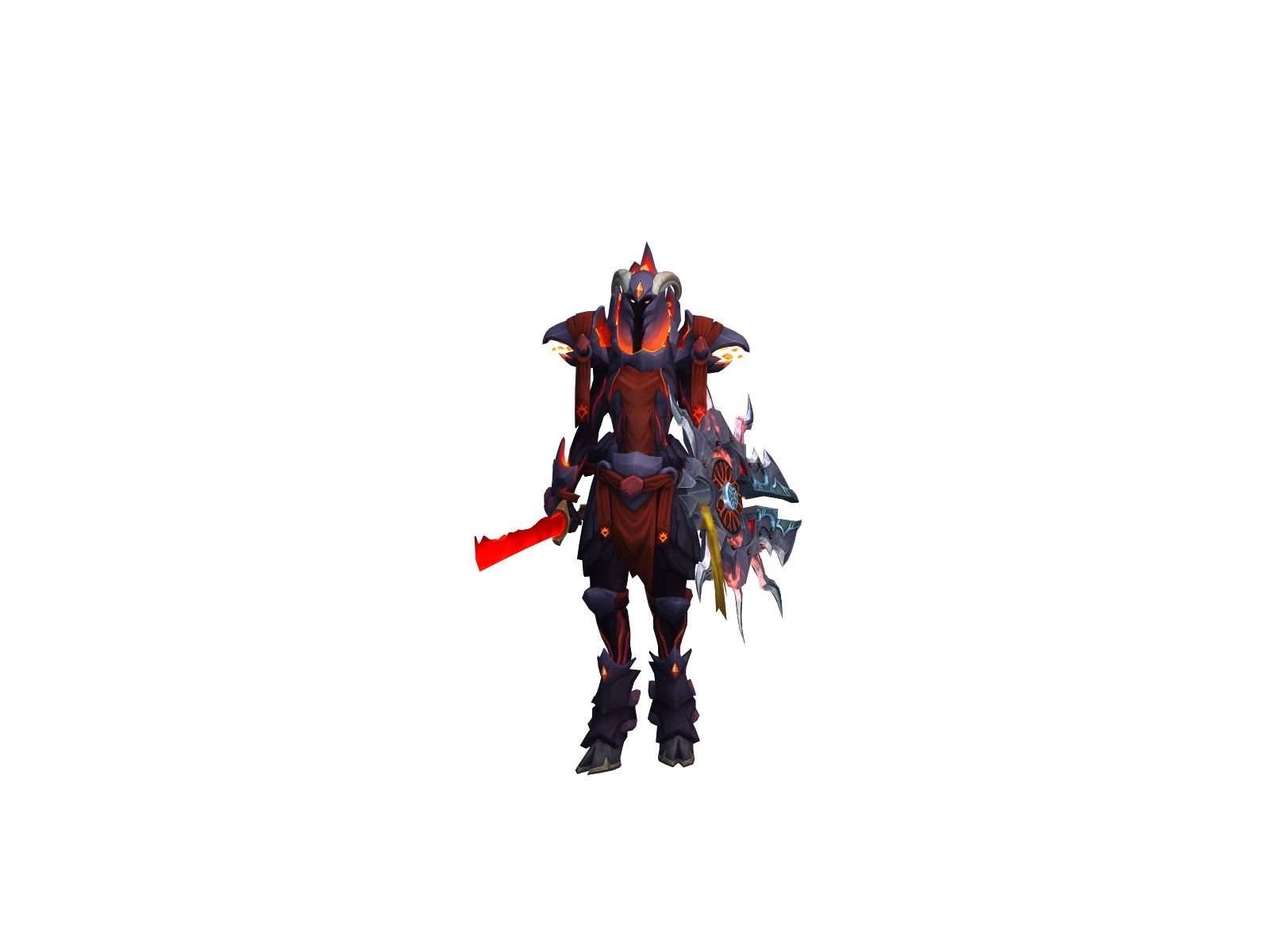 Eroderwir 3D character render