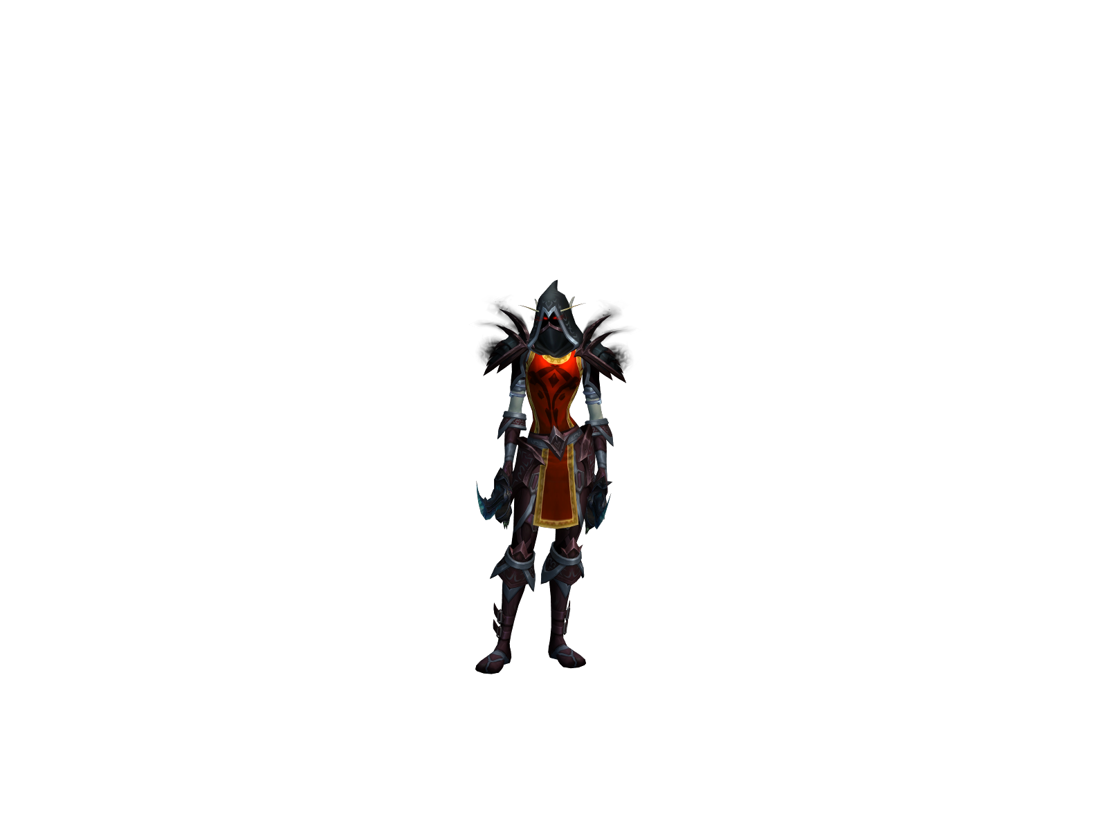 Mercî 3D character render