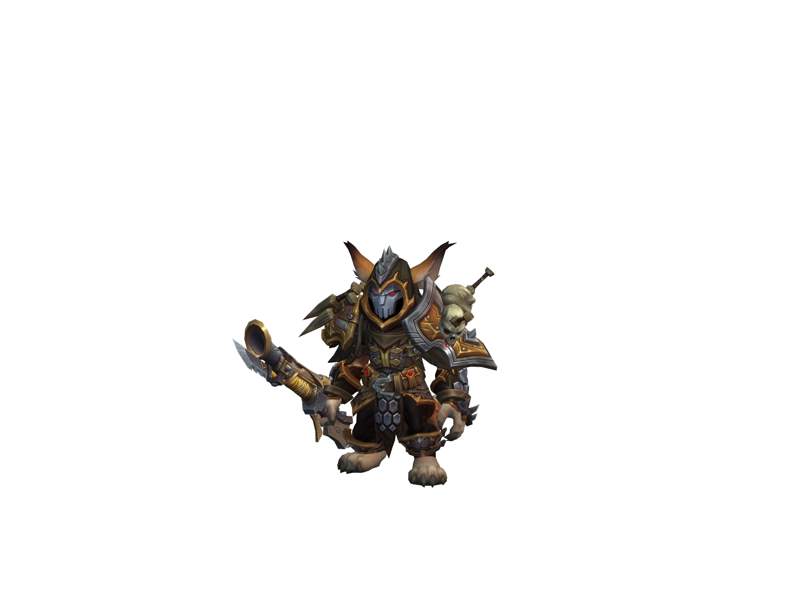 Weezle 3D character render