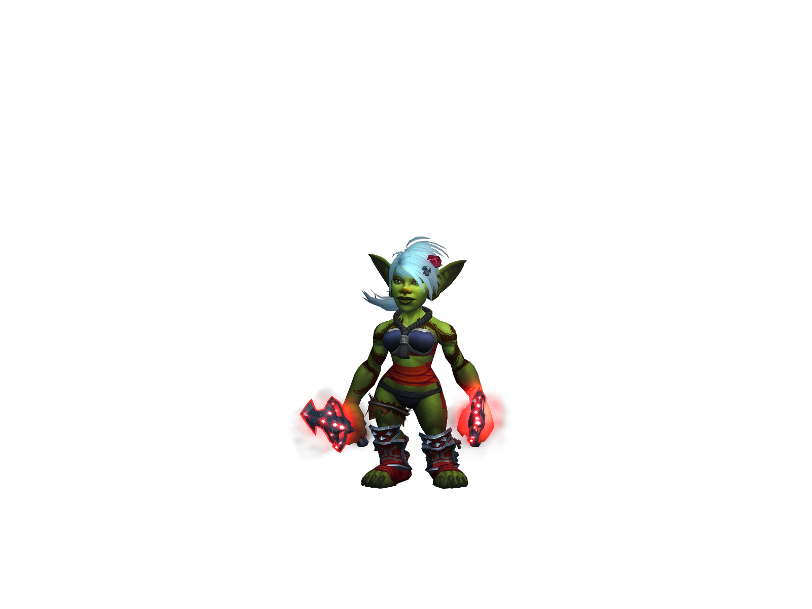 Tschalie 3D character render