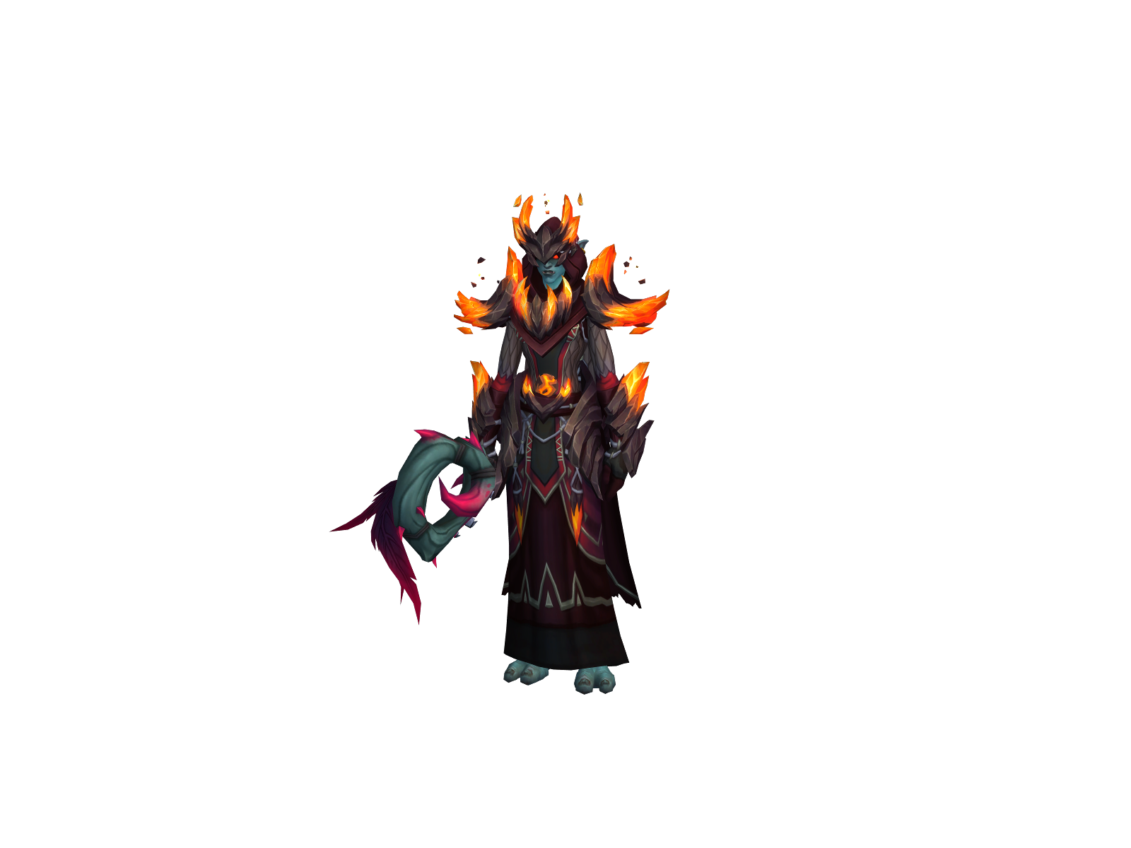 Zélly 3D character render