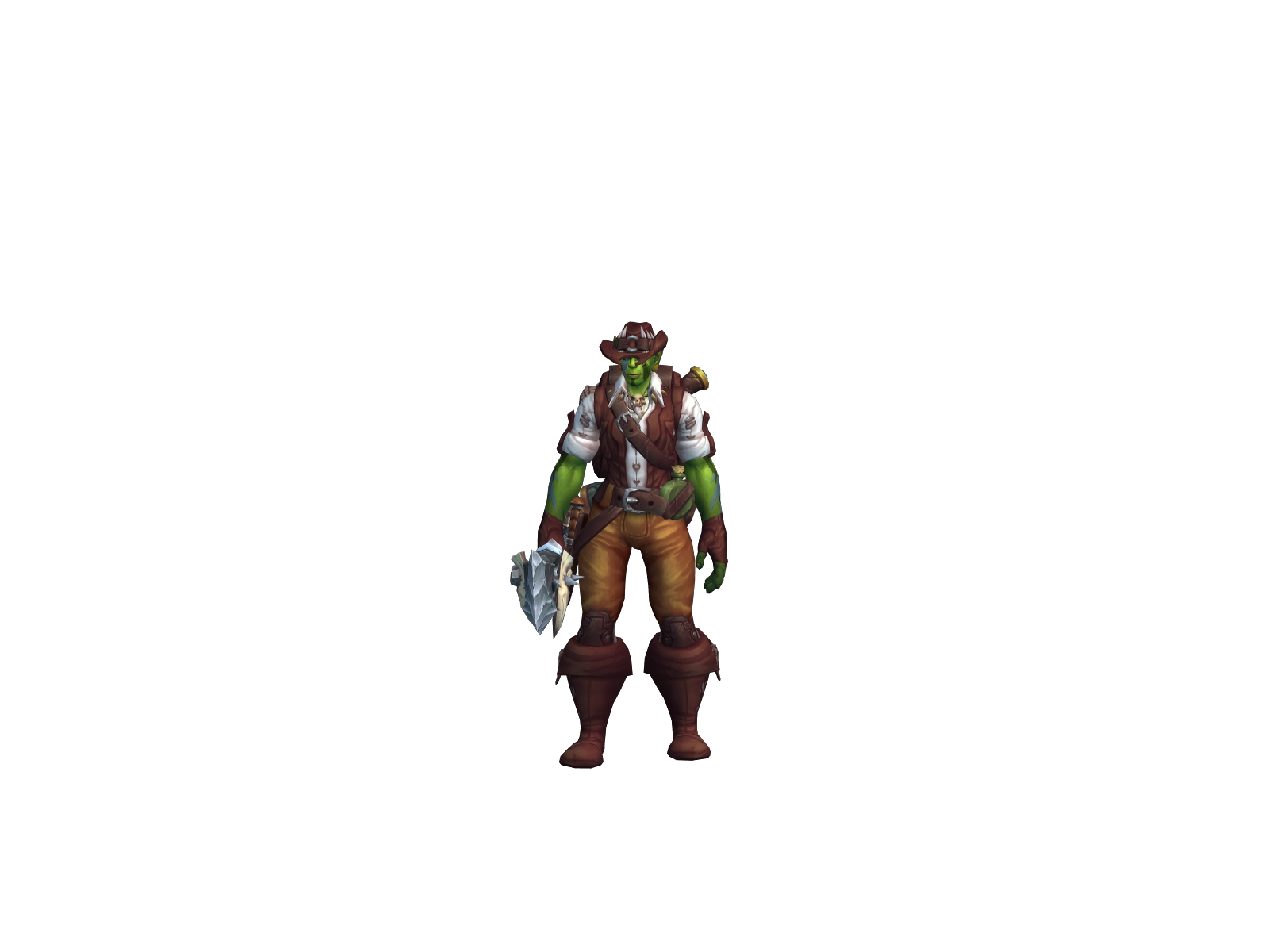 Idamaus 3D character render