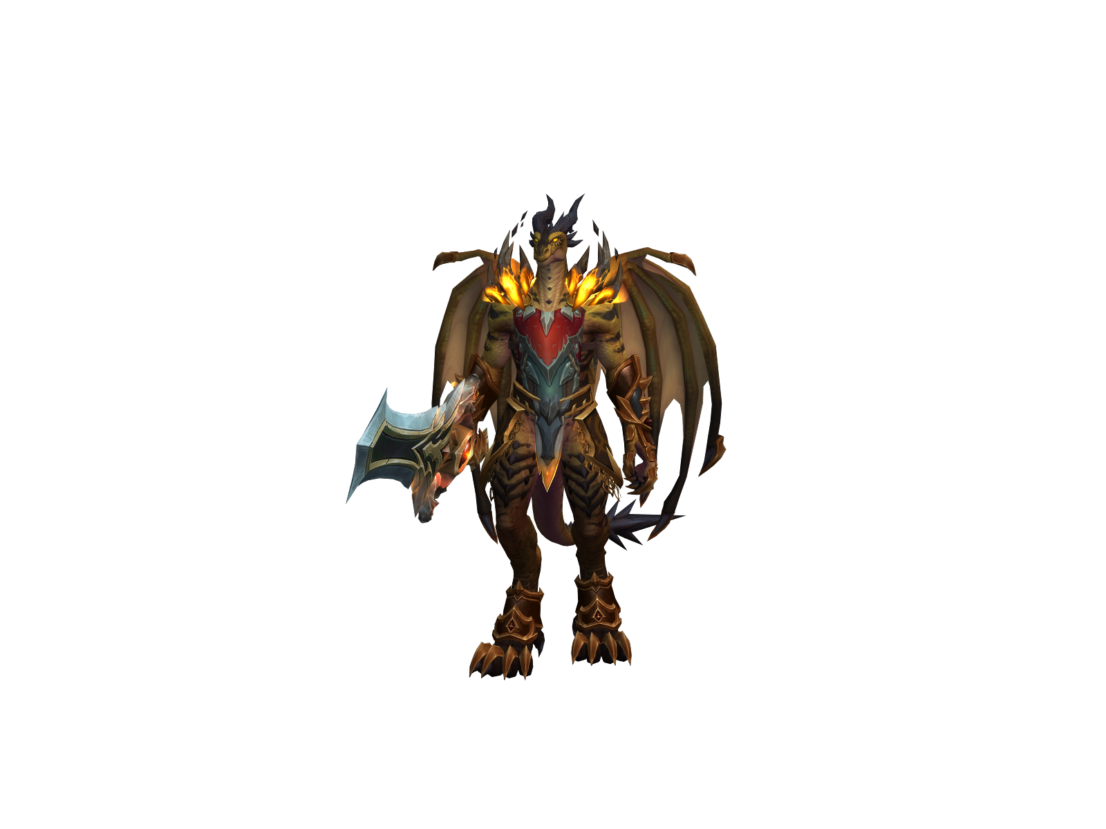 Presw 3D character render