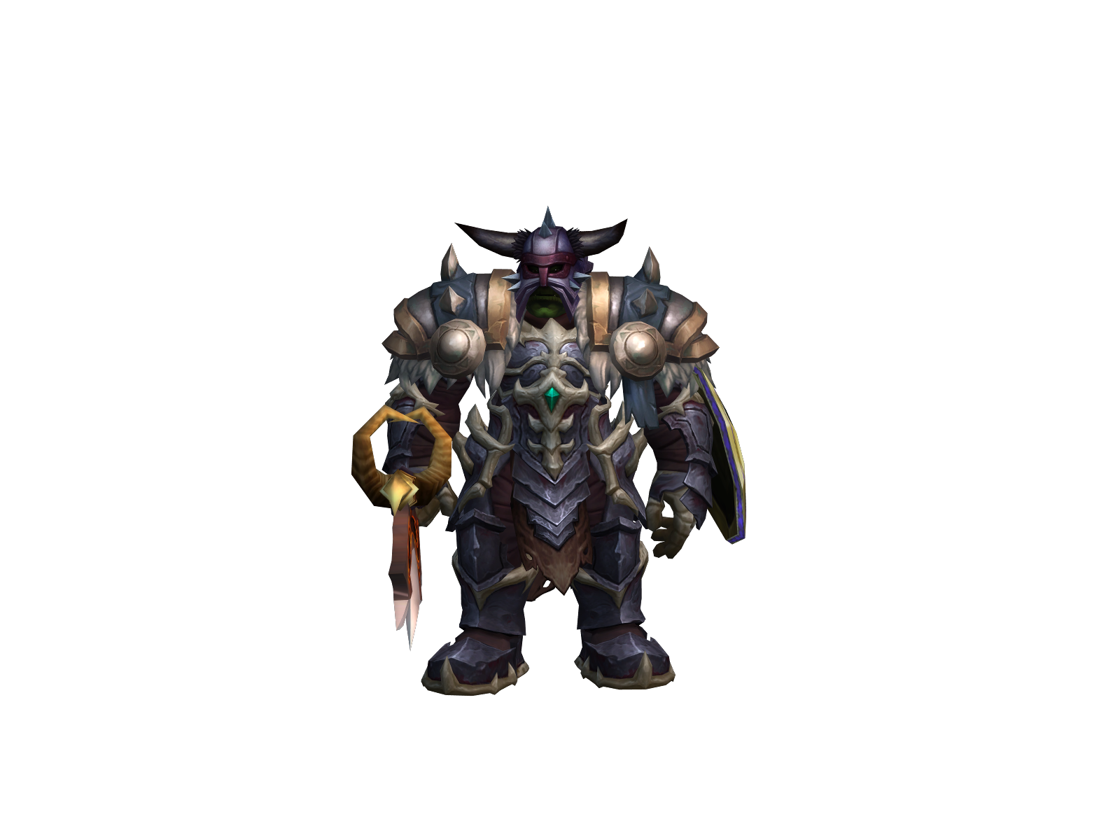Darbaran 3D character render