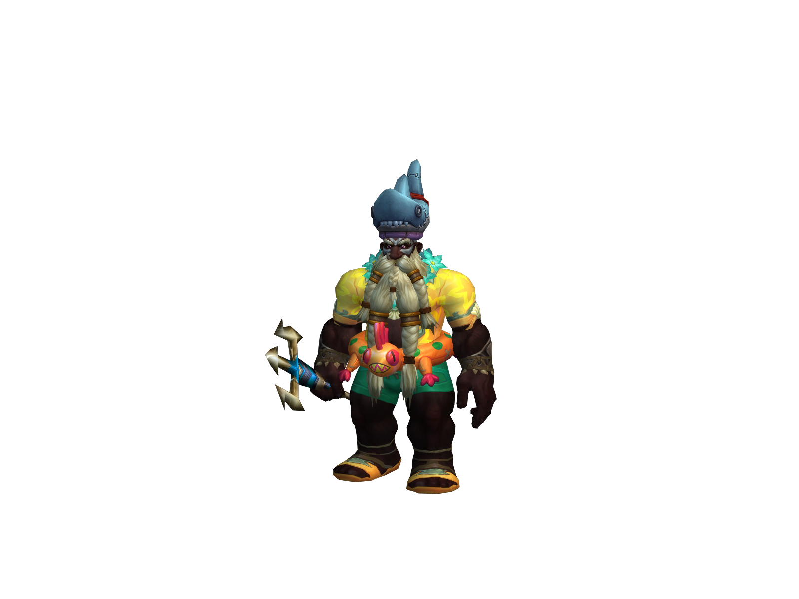 Kezeem 3D character render