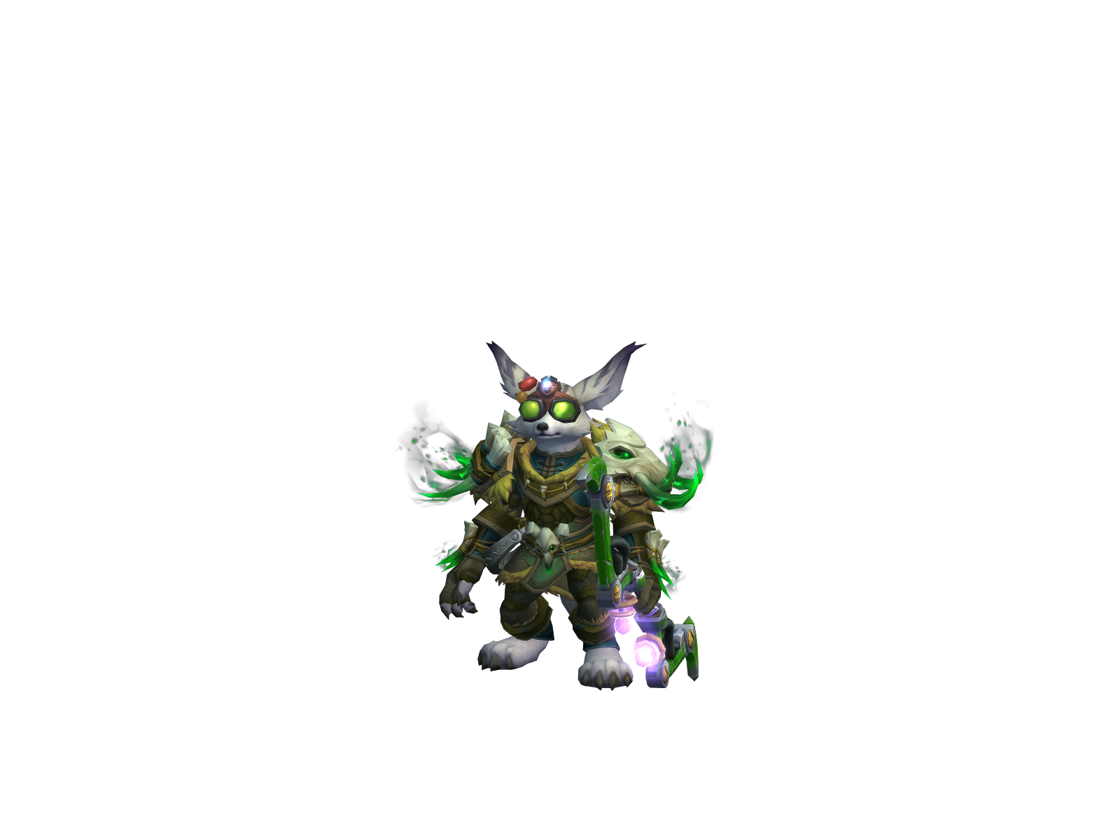 Bigdog 3D character render