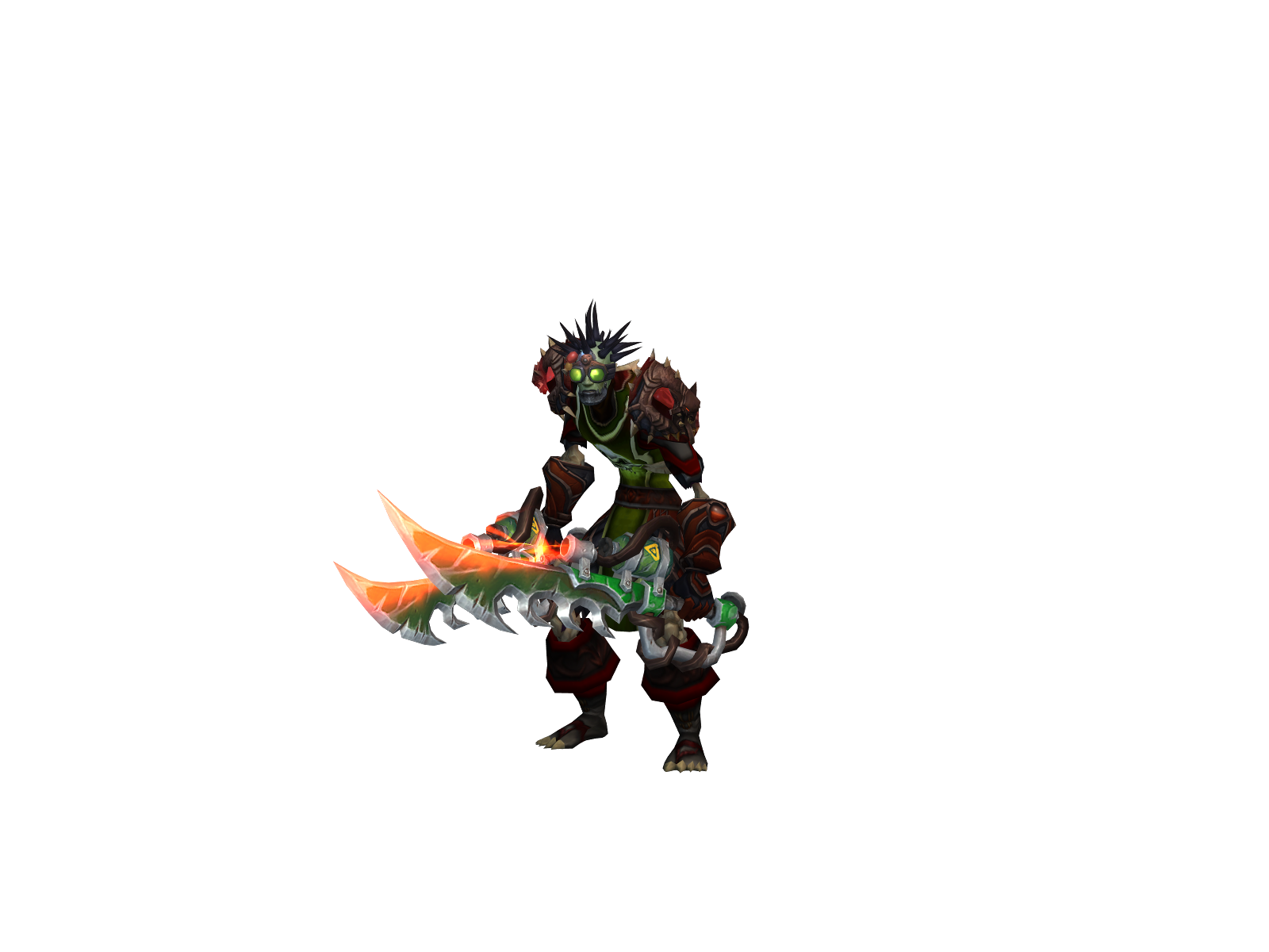 Forman 3D character render