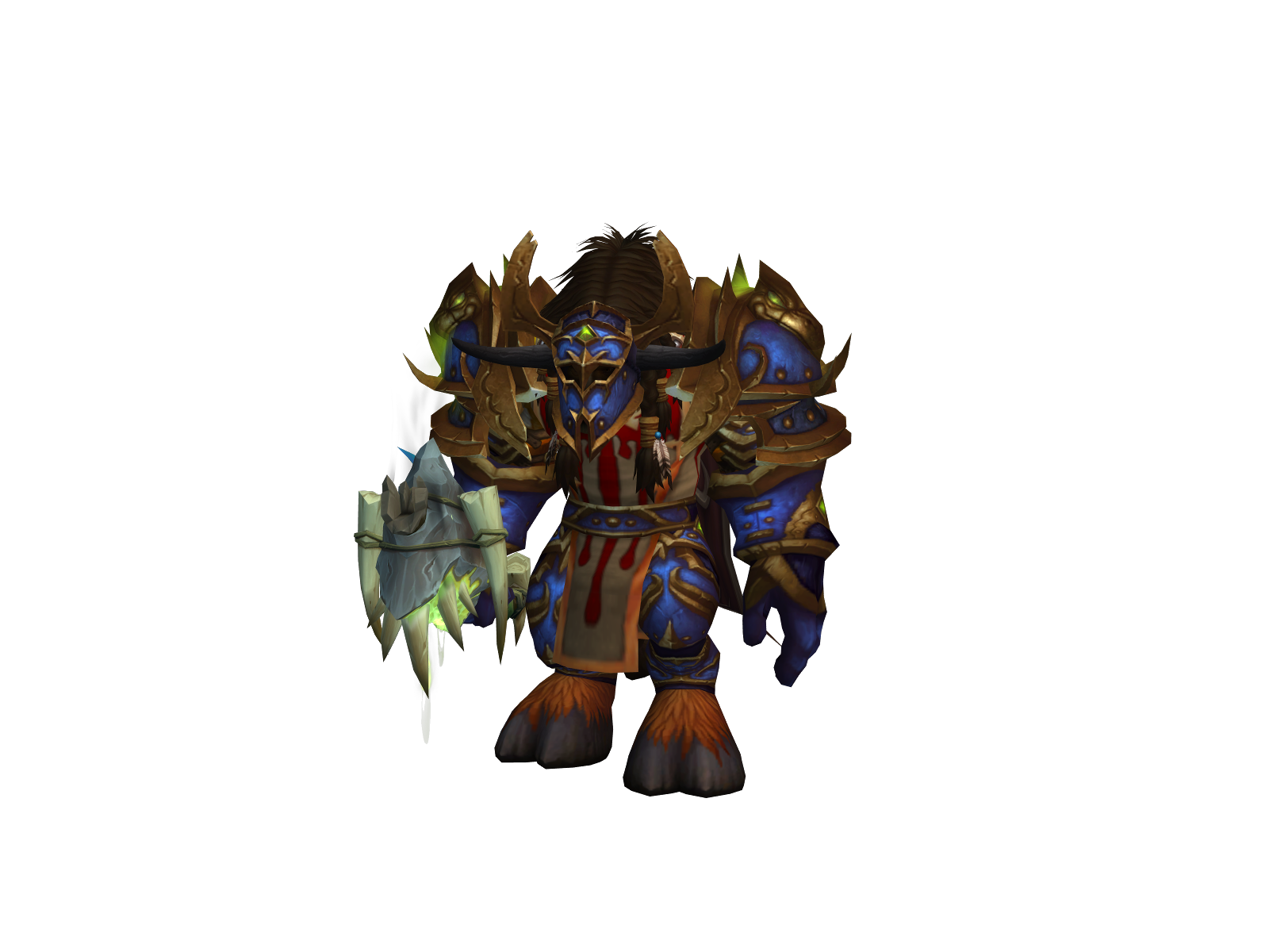 Moinx 3D character render