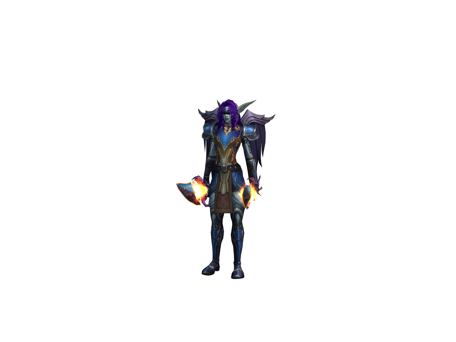 Nâtaz 3D character render
