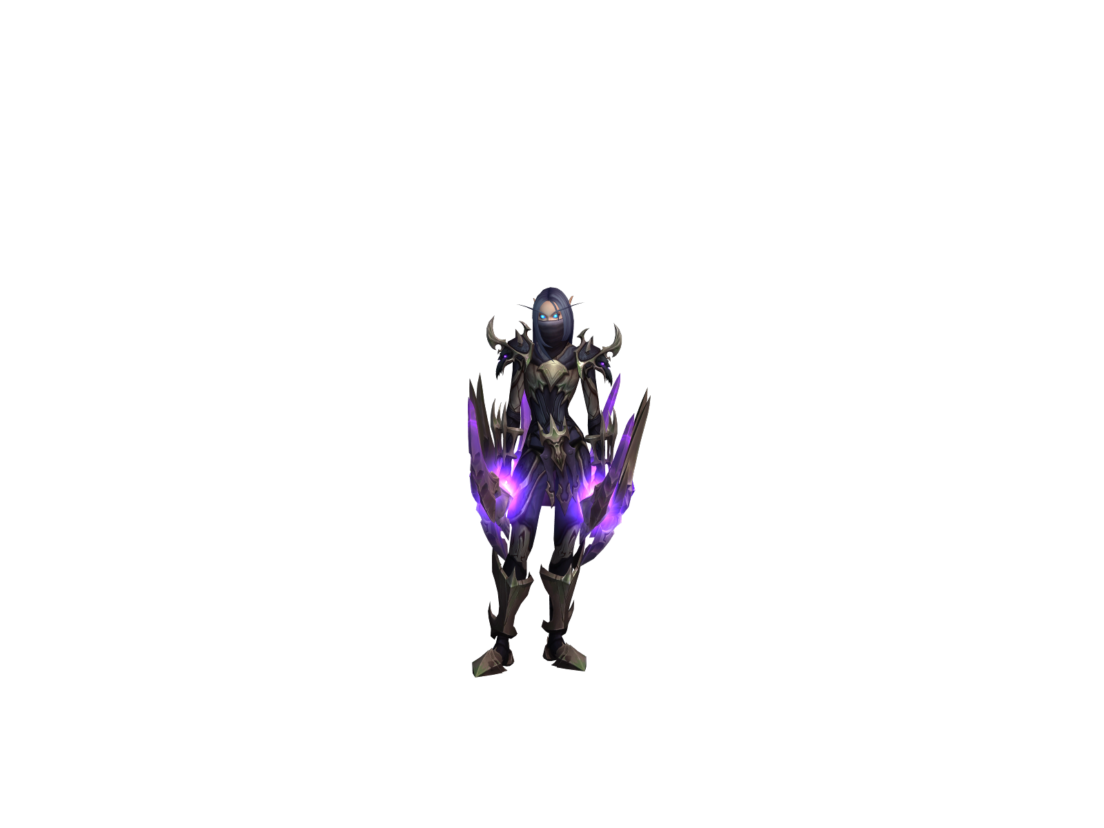 Rayziel 3D character render