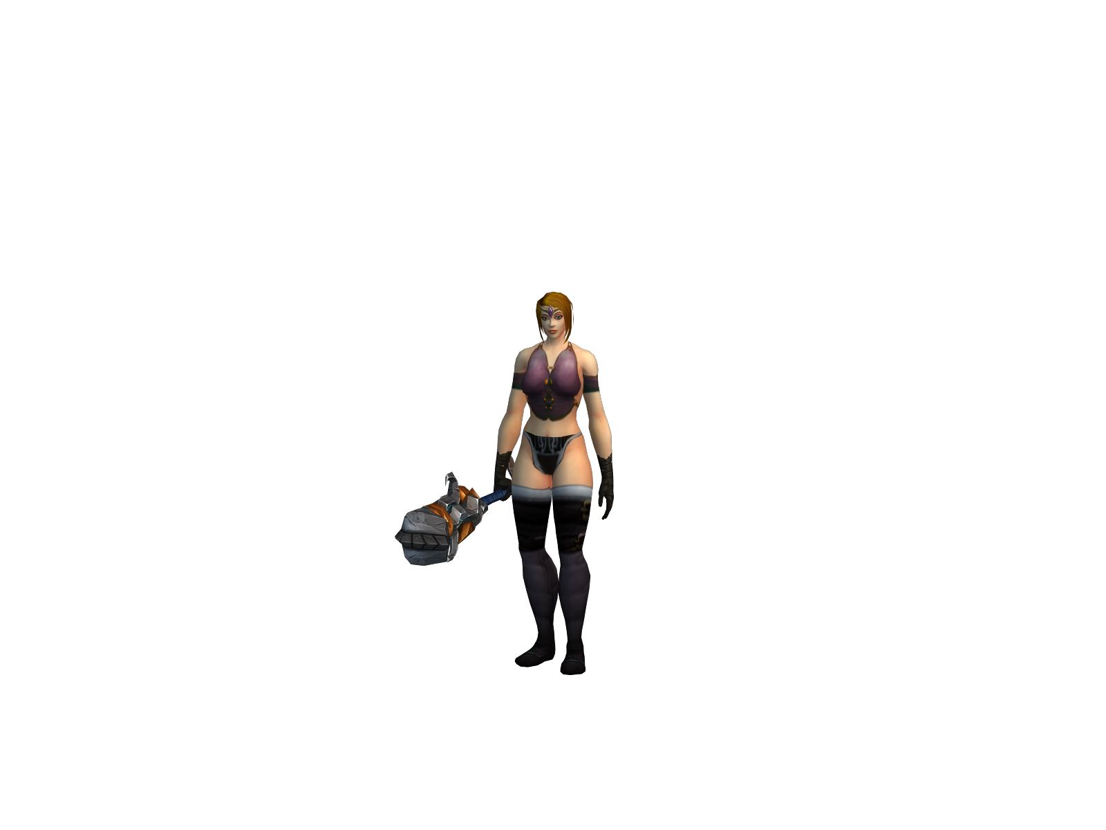 Trihardfotm 3D character render