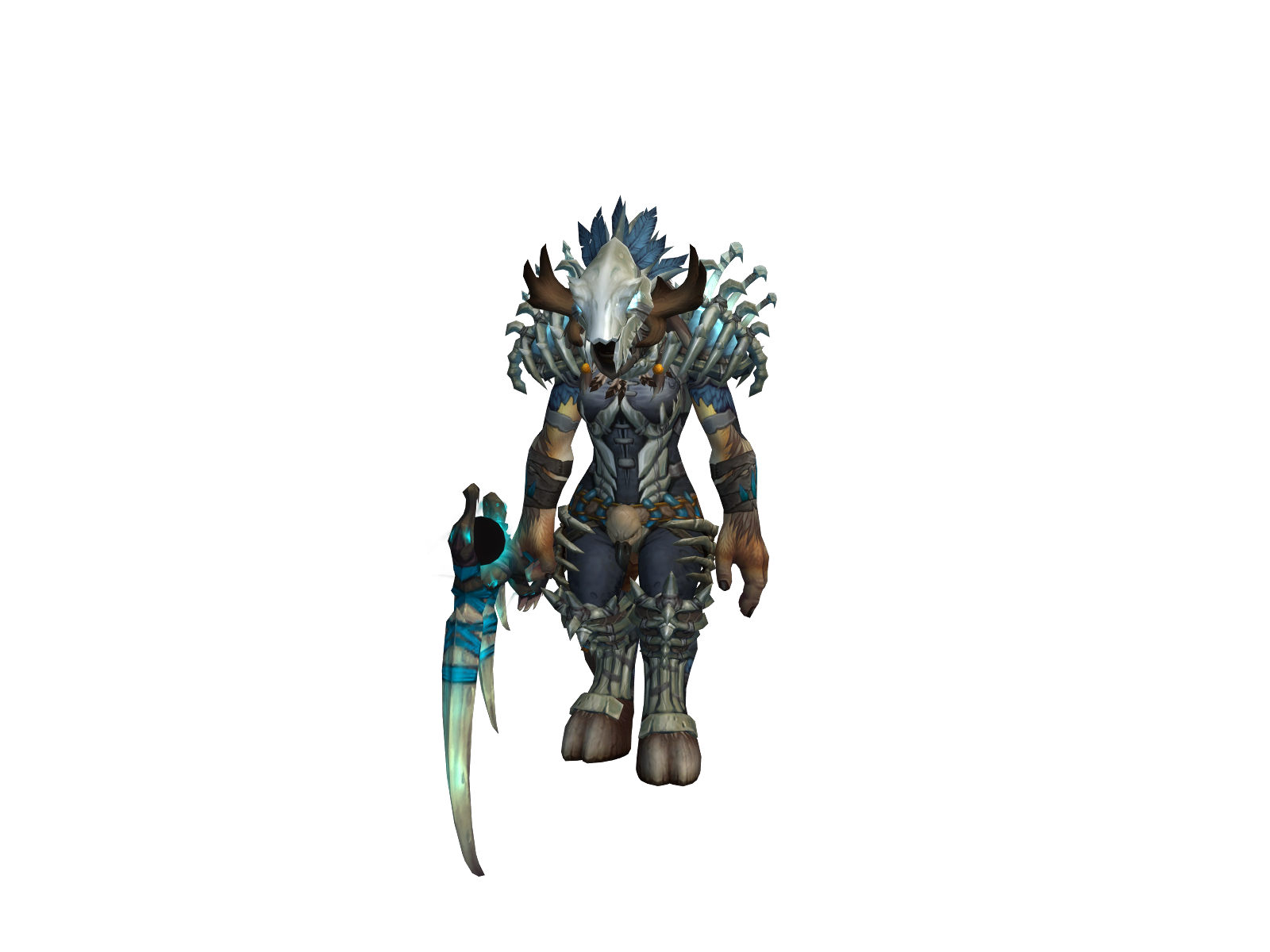 Muuhnfired 3D character render