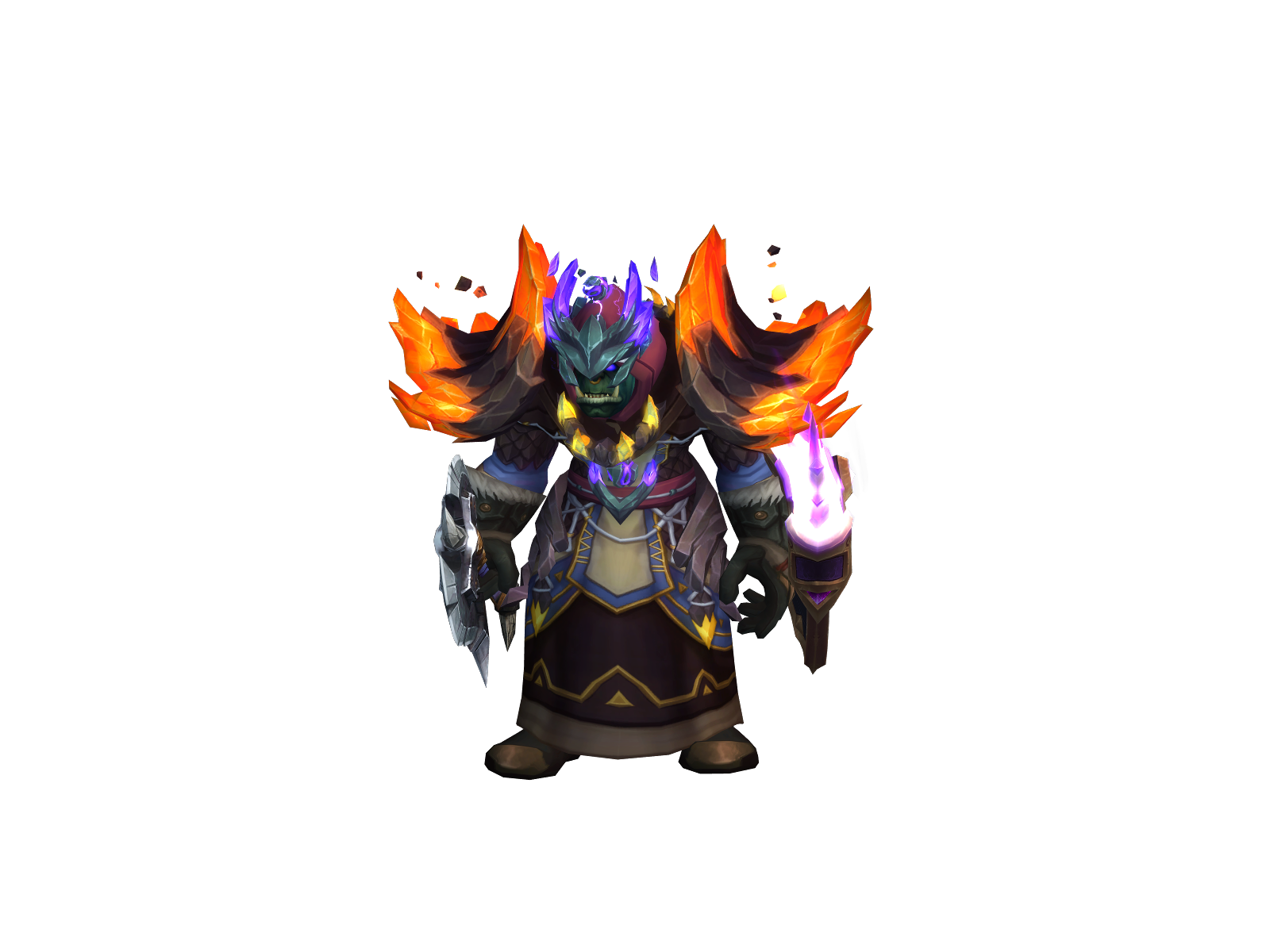 Ðarkshock 3D character render