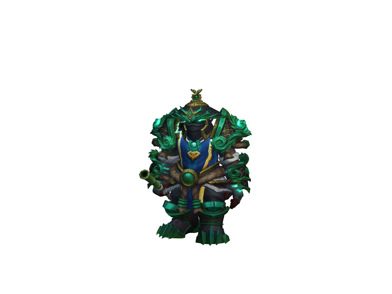 Thrannermonk 3D character render