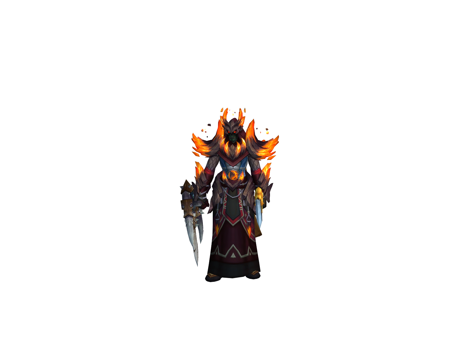 Aija 3D character render