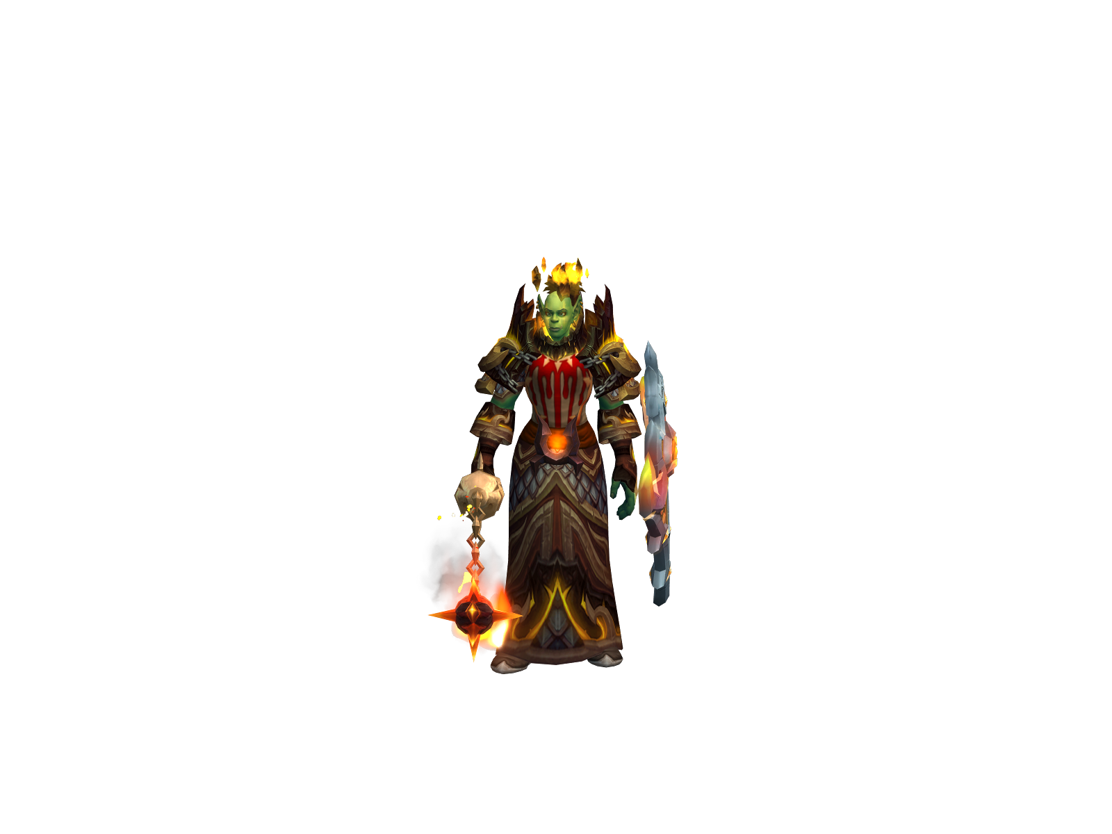 Chrysi 3D character render
