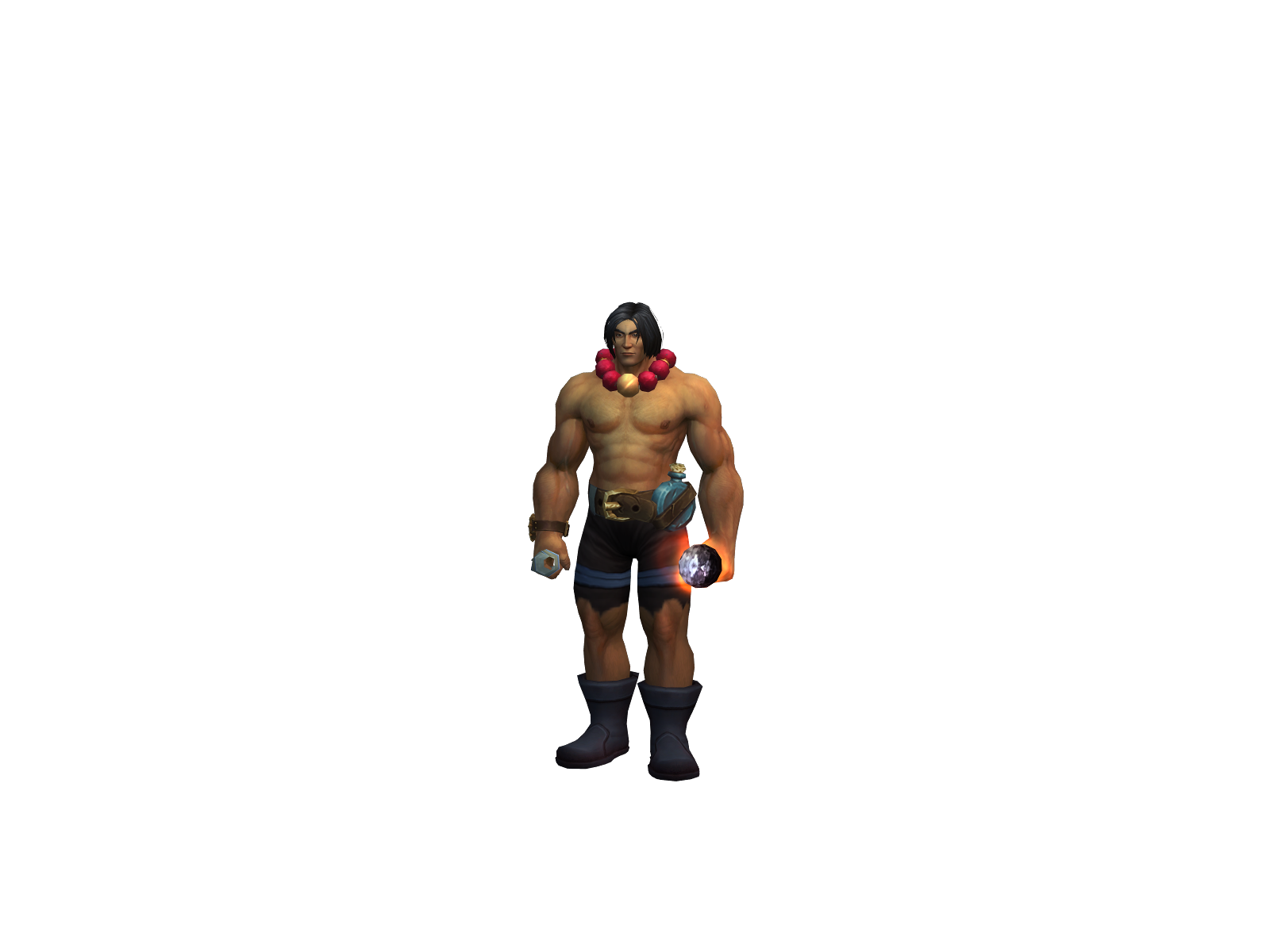 Açé 3D character render