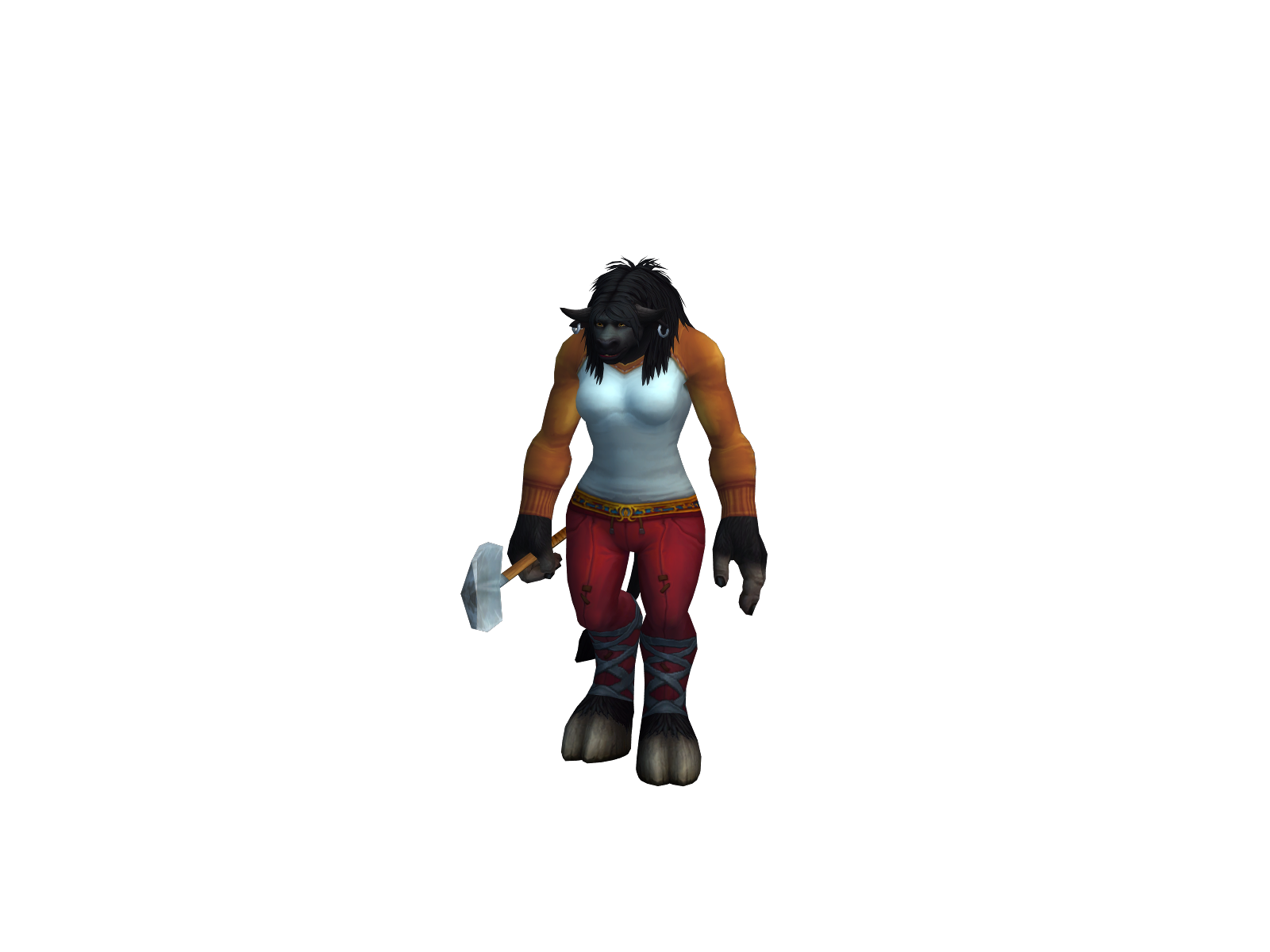 Drownlord 3D character render