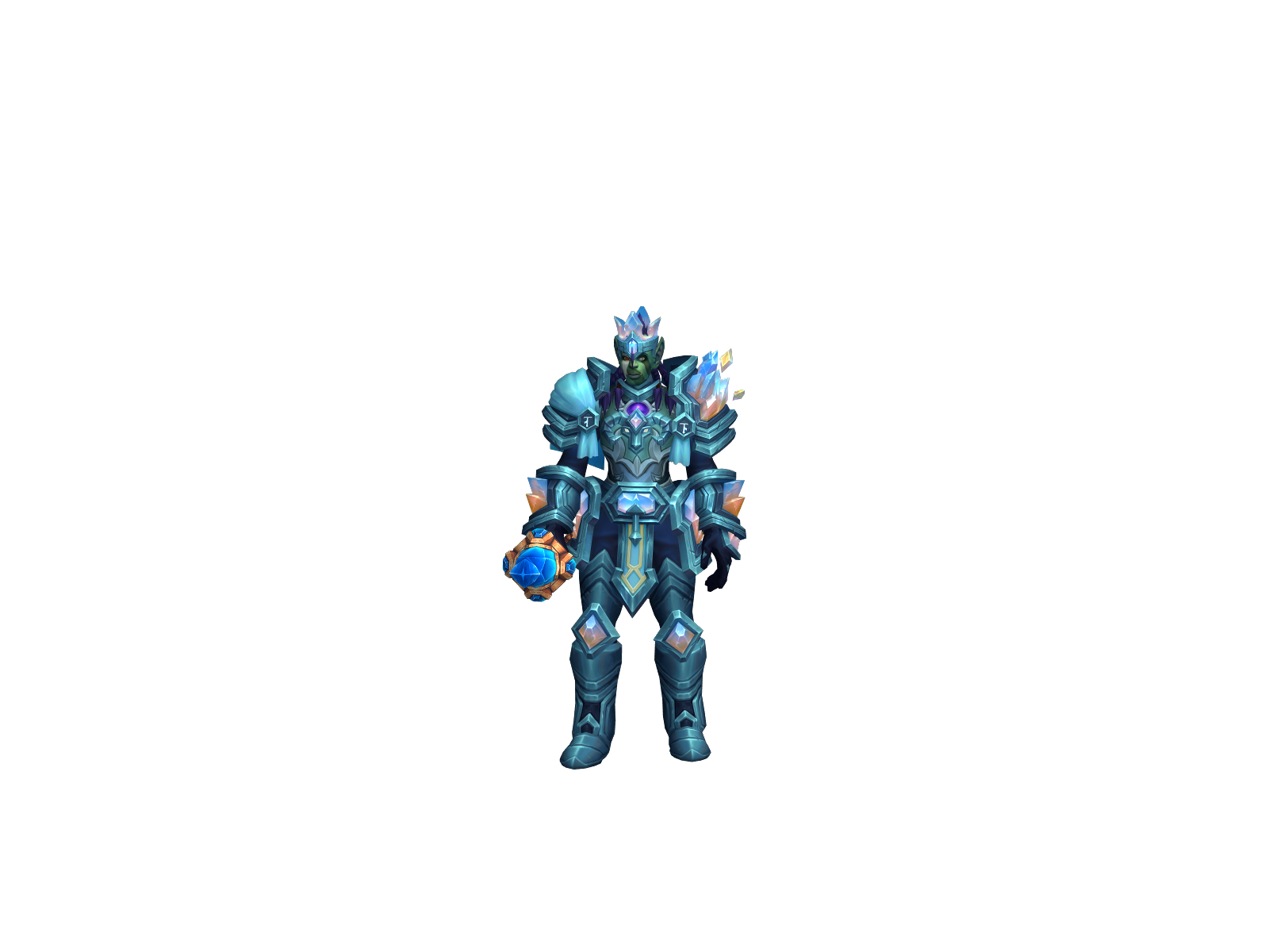 Valtyna 3D character render