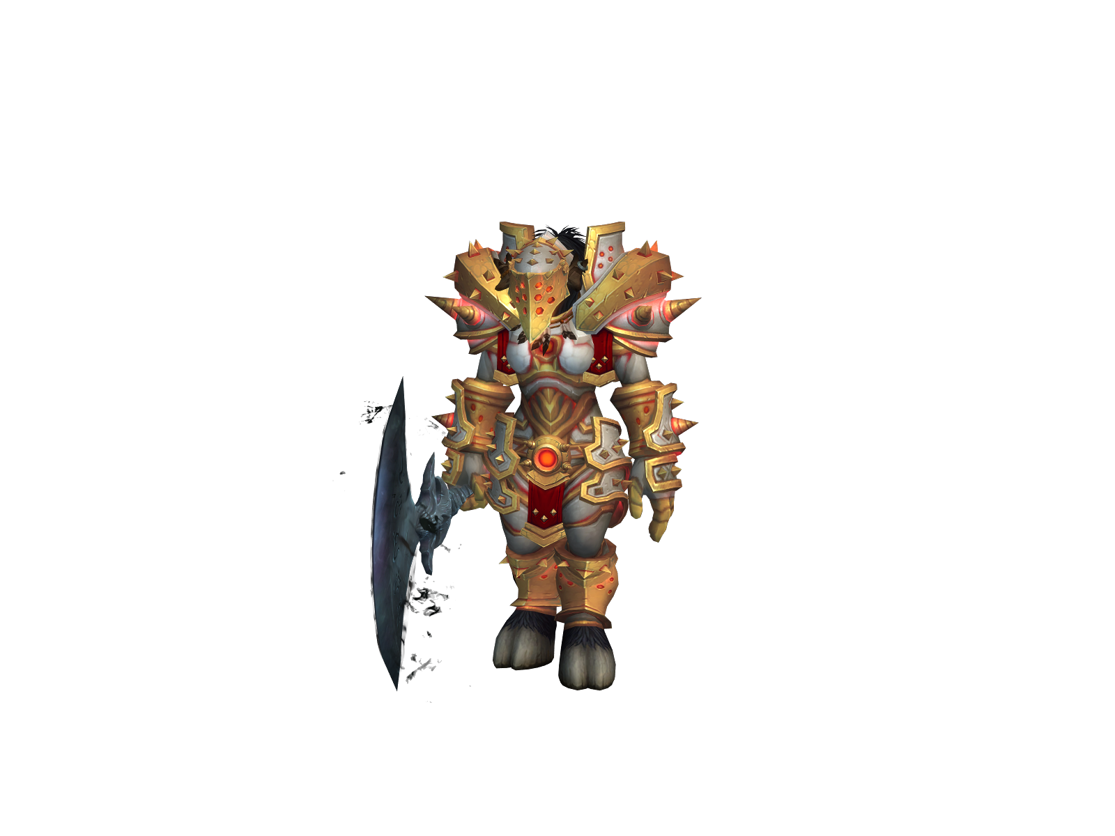 Krashwarrior 3D character render