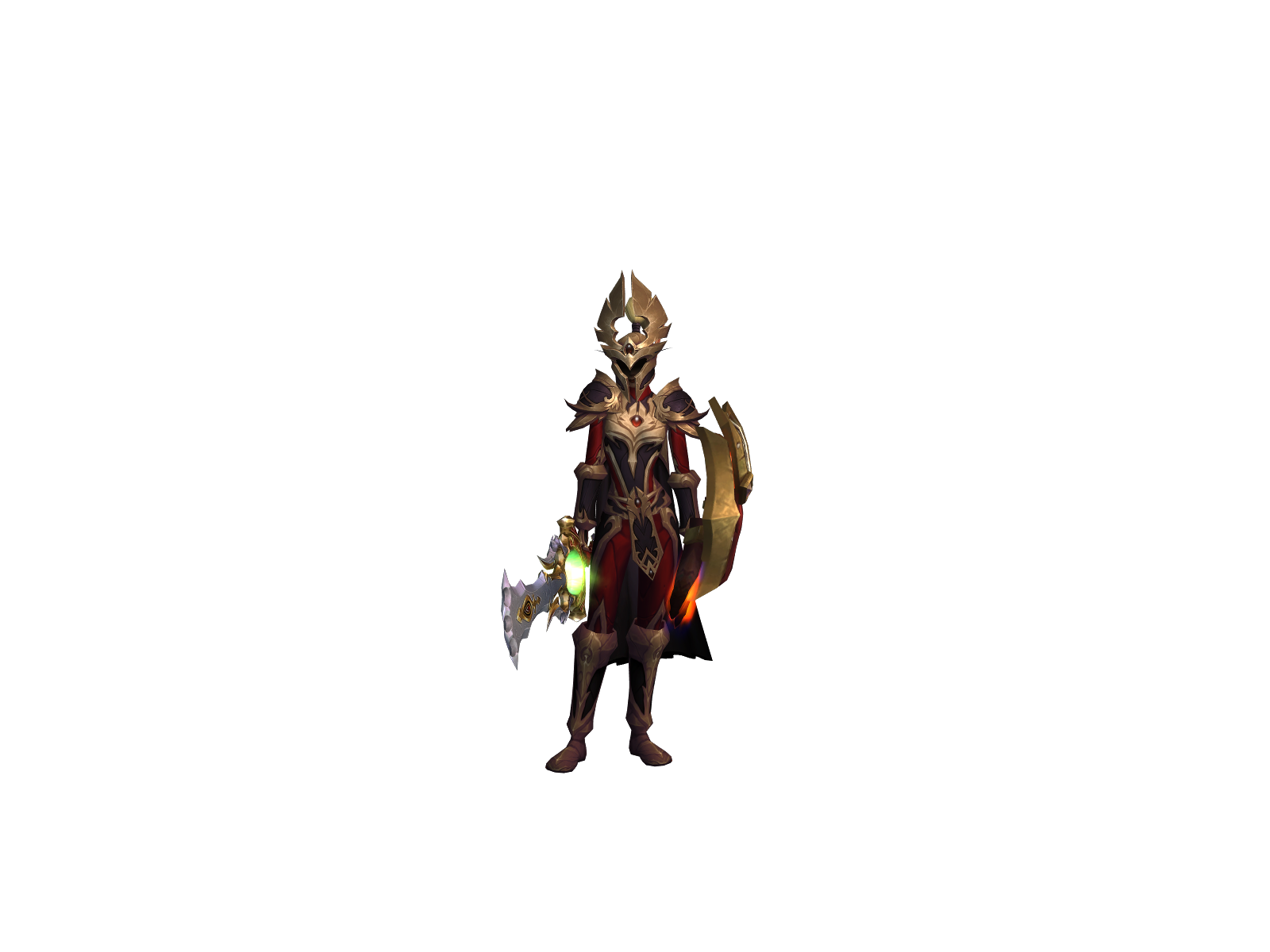 Senti 3D character render