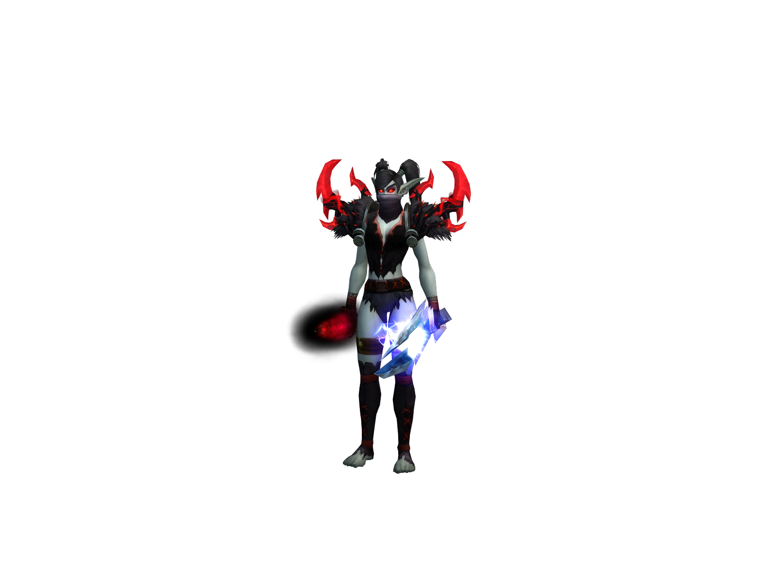 Makusox 3D character render