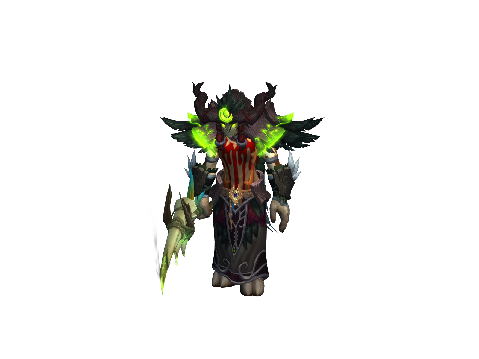 Anóuk 3D character render