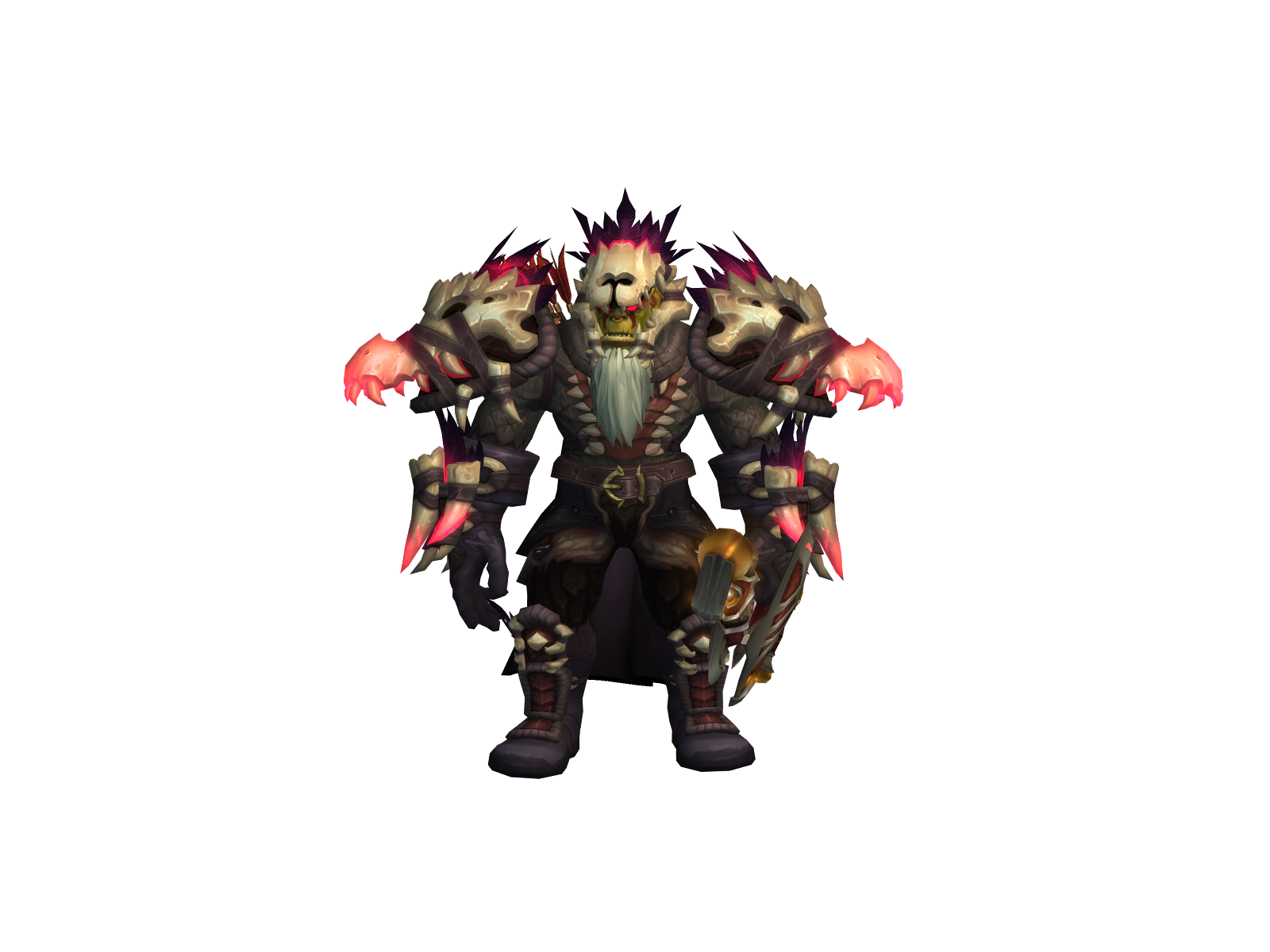 Bhaalrog 3D character render