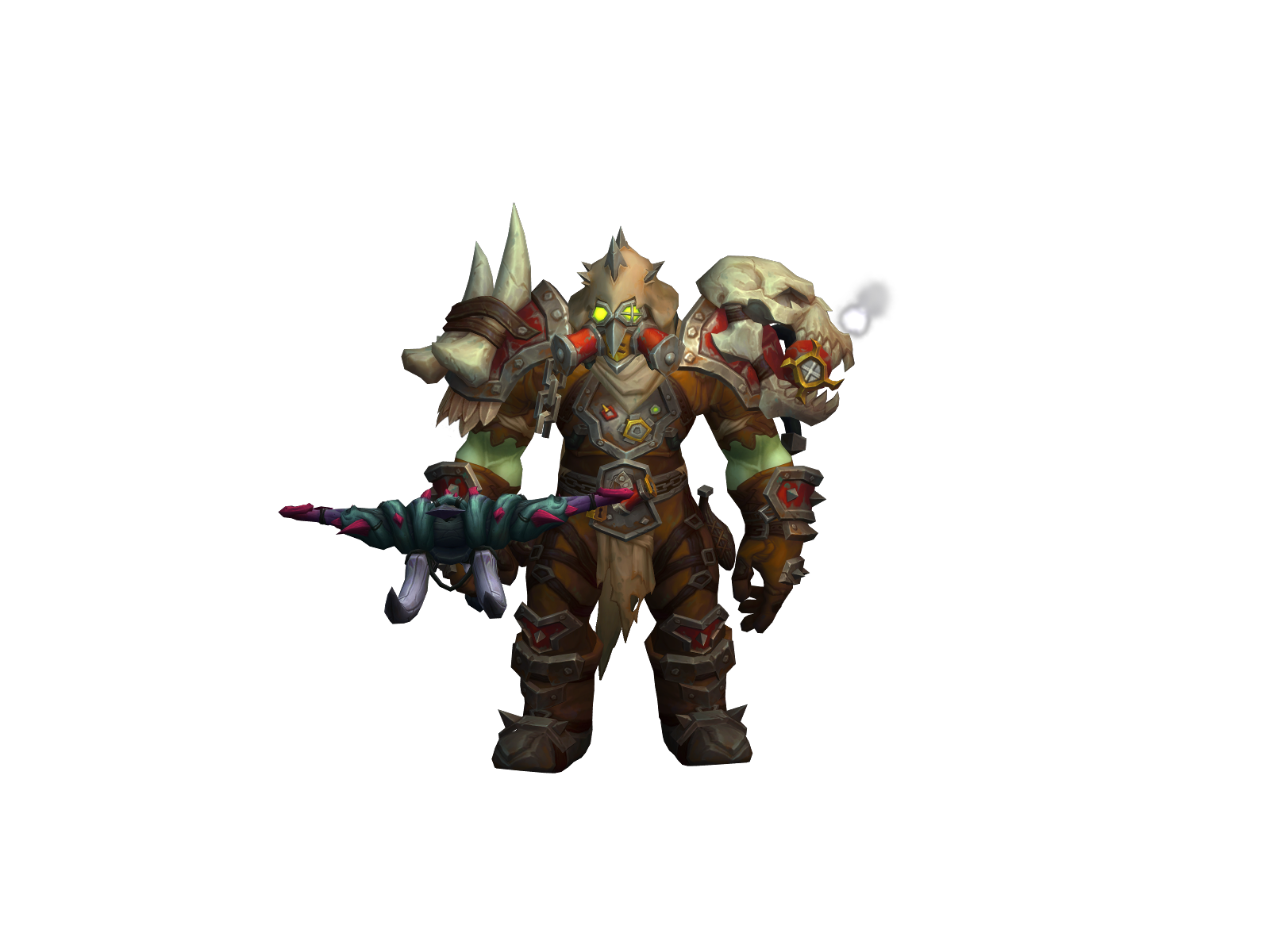 Montross 3D character render