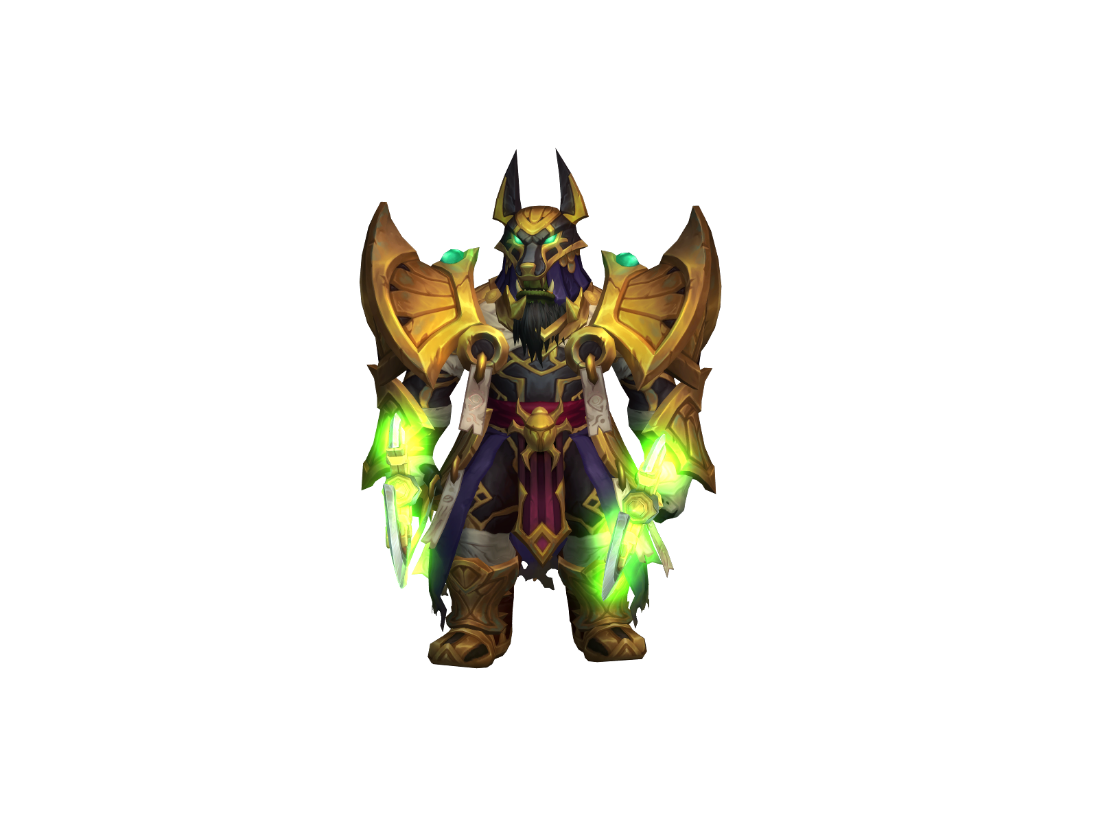 Horribort 3D character render