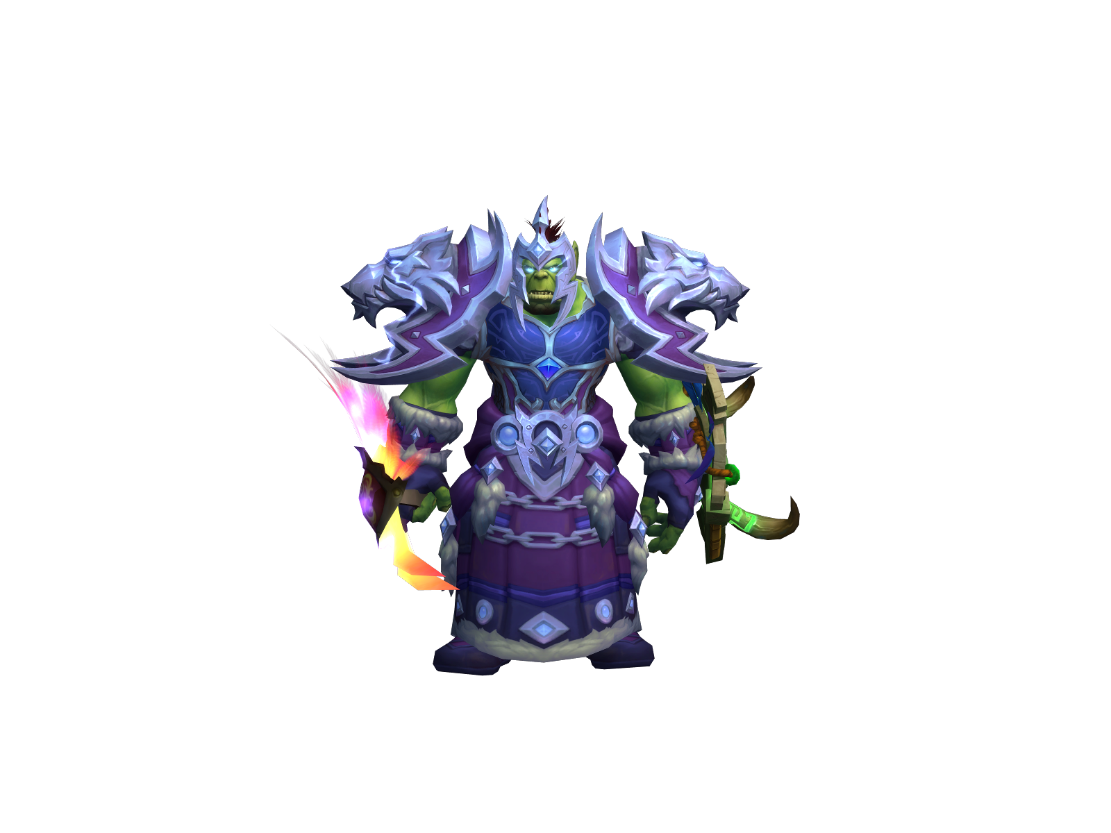 Cronax 3D character render