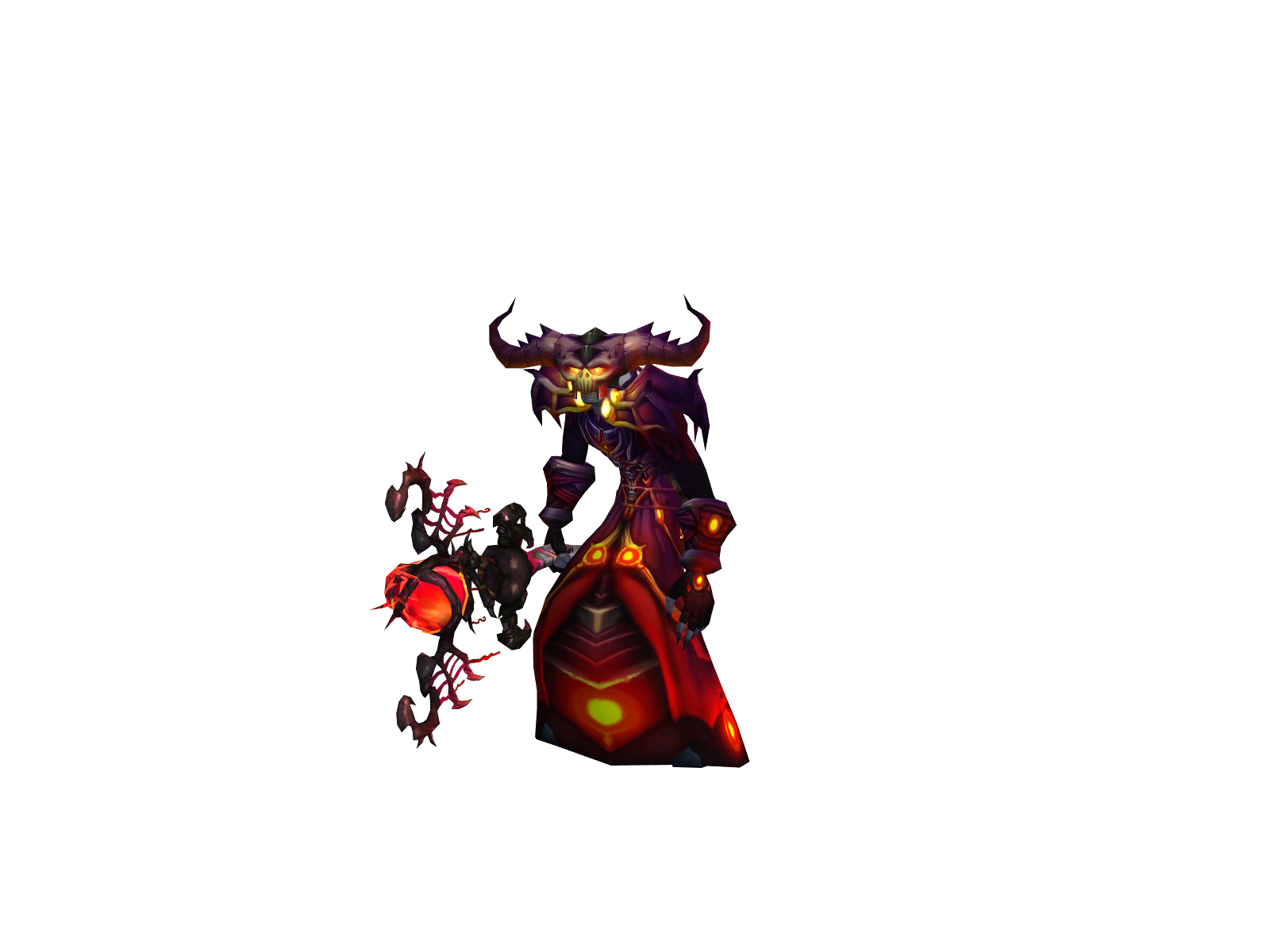 Malicious 3D character render