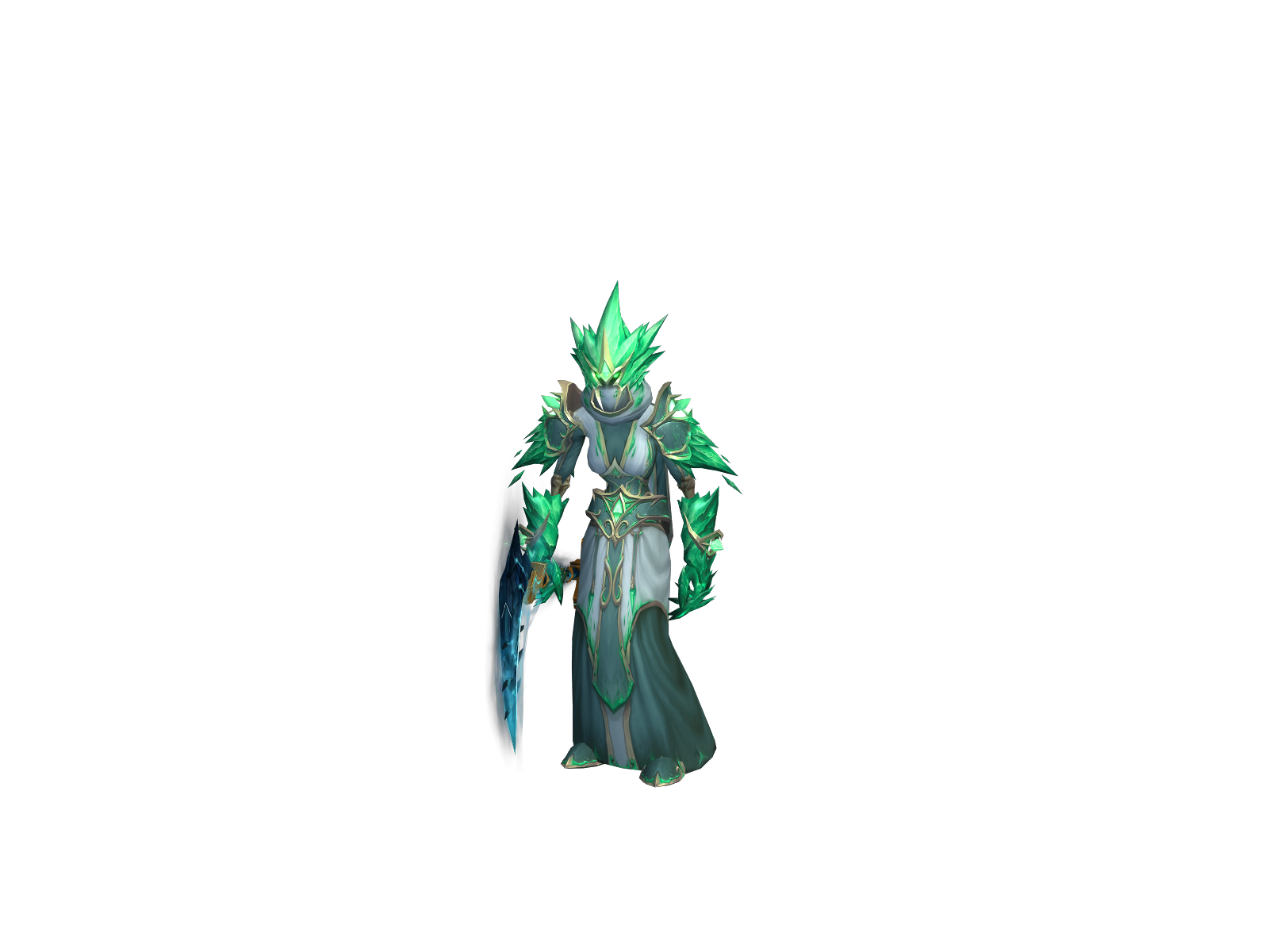 Elementrix 3D character render