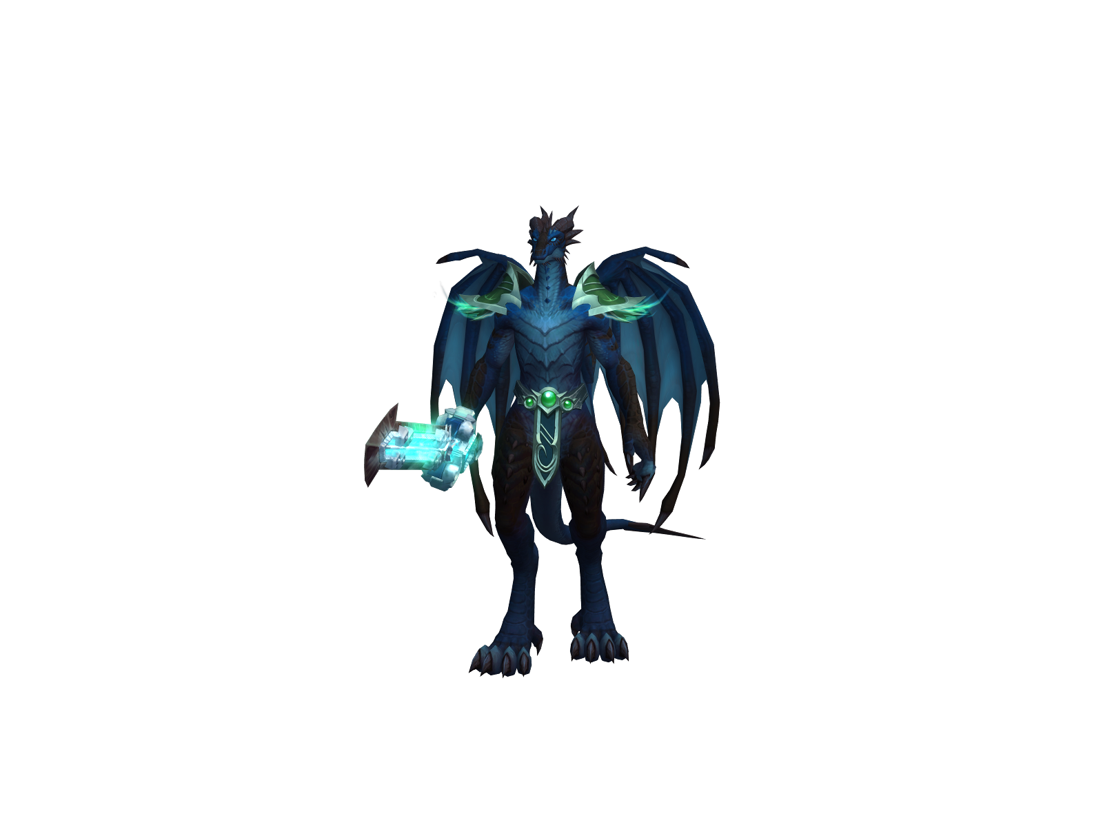 Milirafin 3D character render