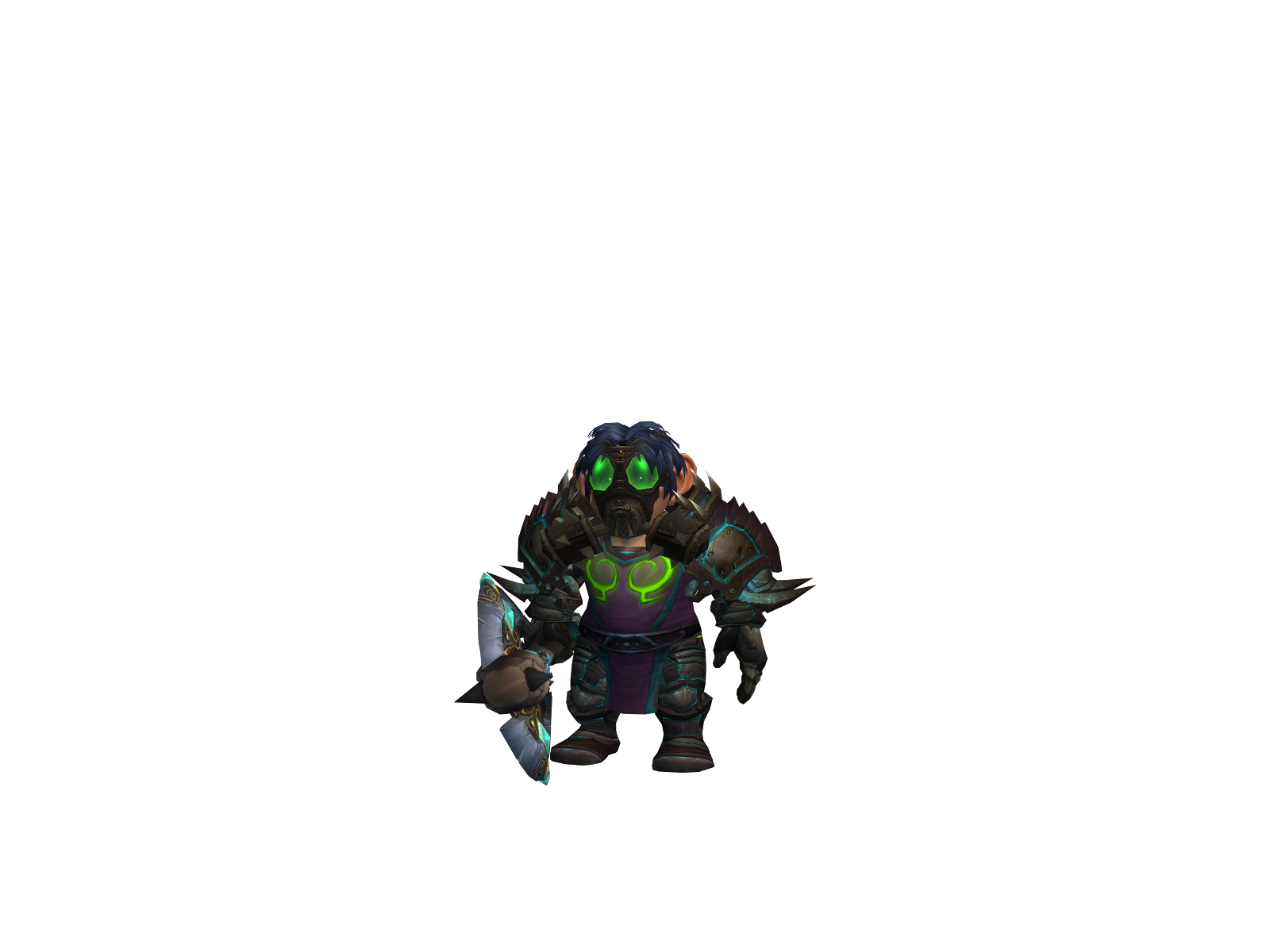 Bjergw 3D character render