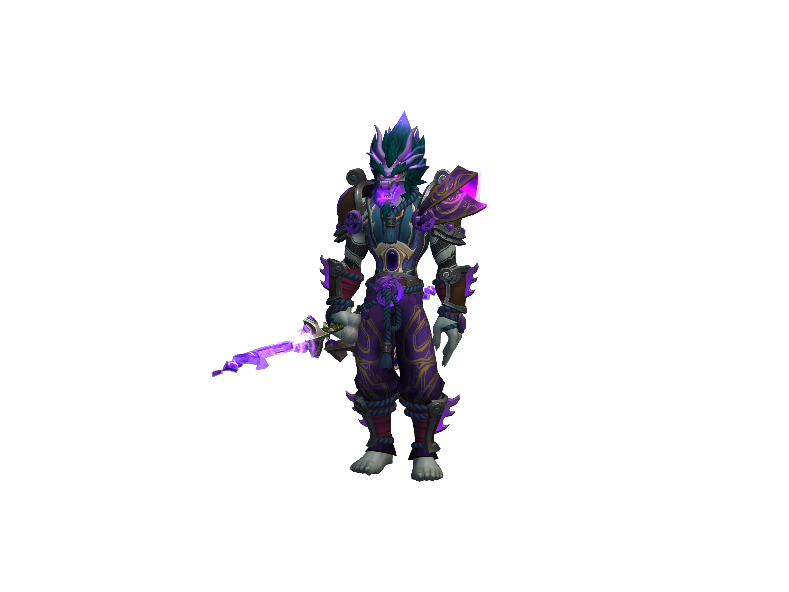 Tschüsch 3D character render